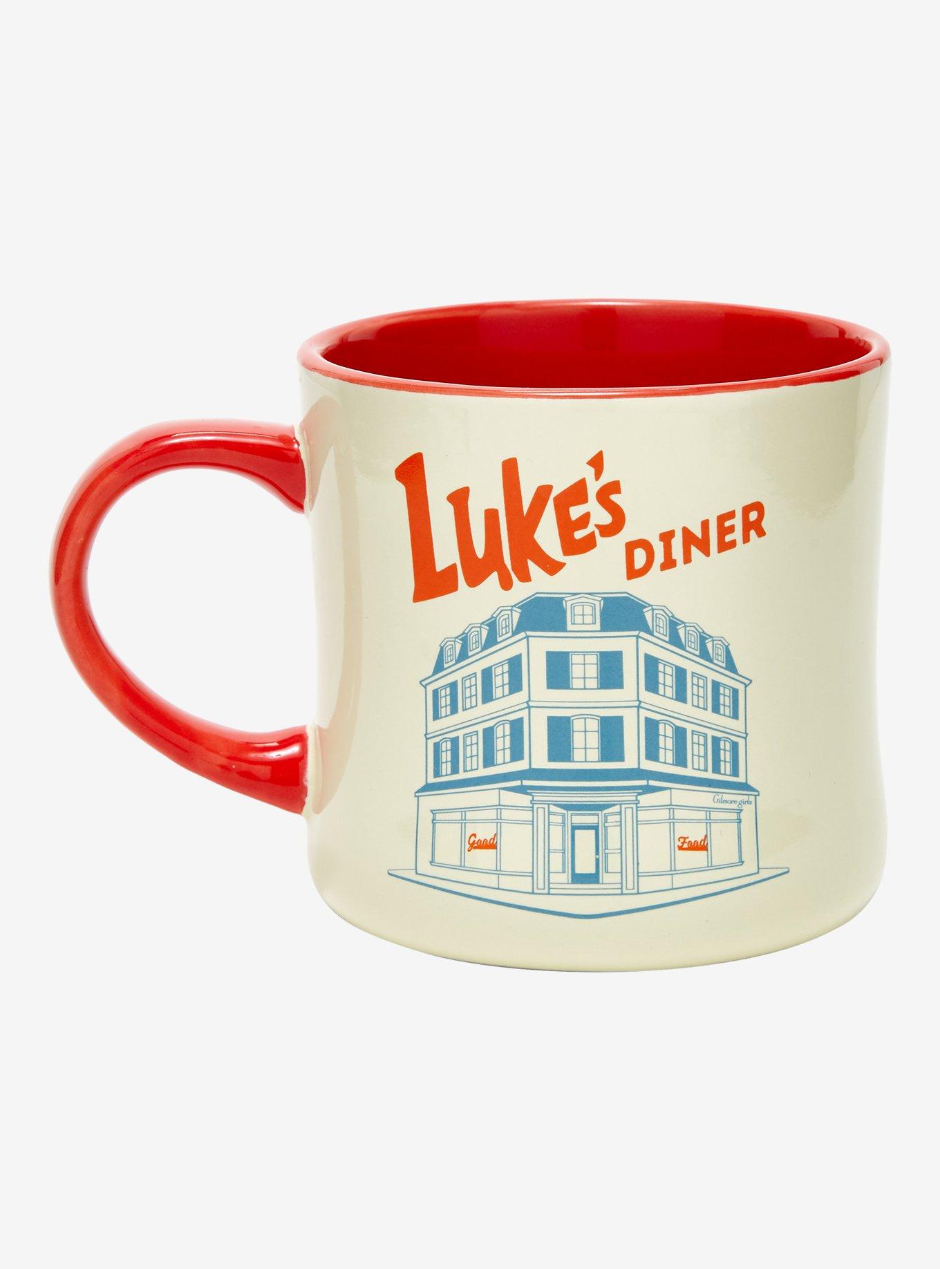 Gilmore Girls Luke's Diner Portrait Mug - BoxLunch Exclusive, , alternate