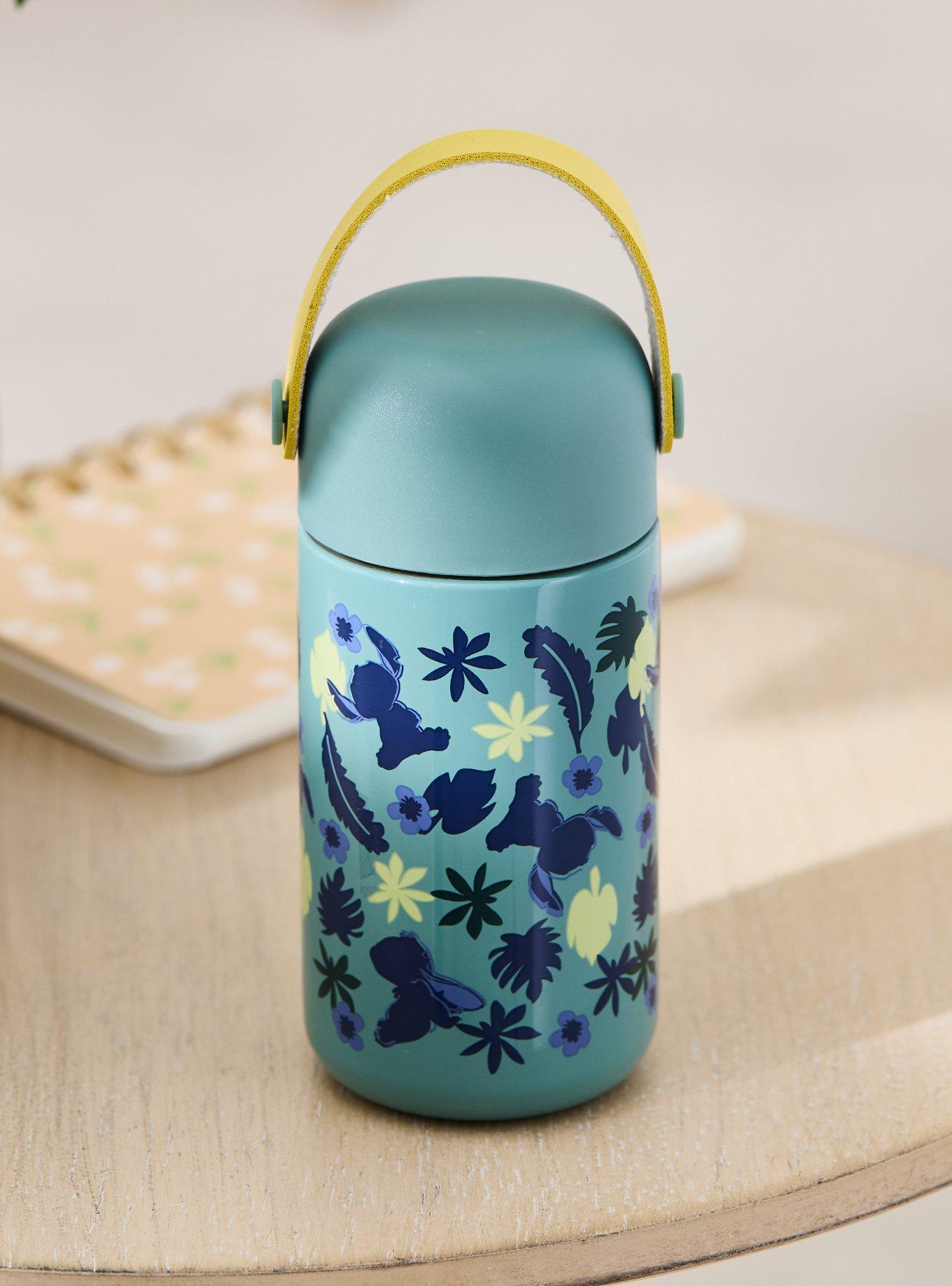 Disney Lilo and Stitch Botanical Loop Mini Water Bottle &mdash; BoxLunch Exclusive, , hi-res