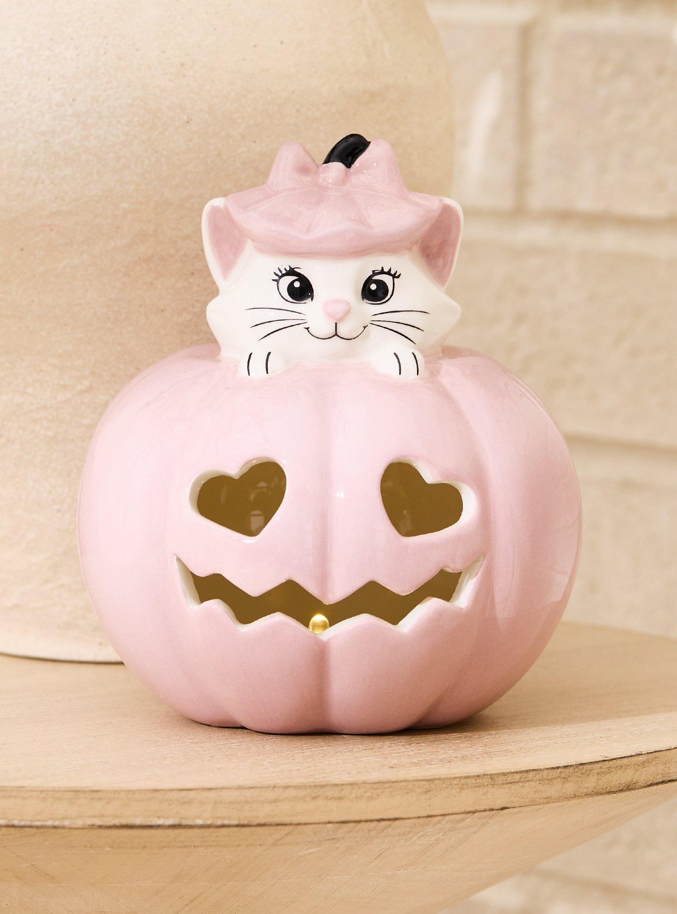 Disney The Aristocats Marie Pumpkin Figural Tea Light - BoxLunch Exclusive, , hi-res