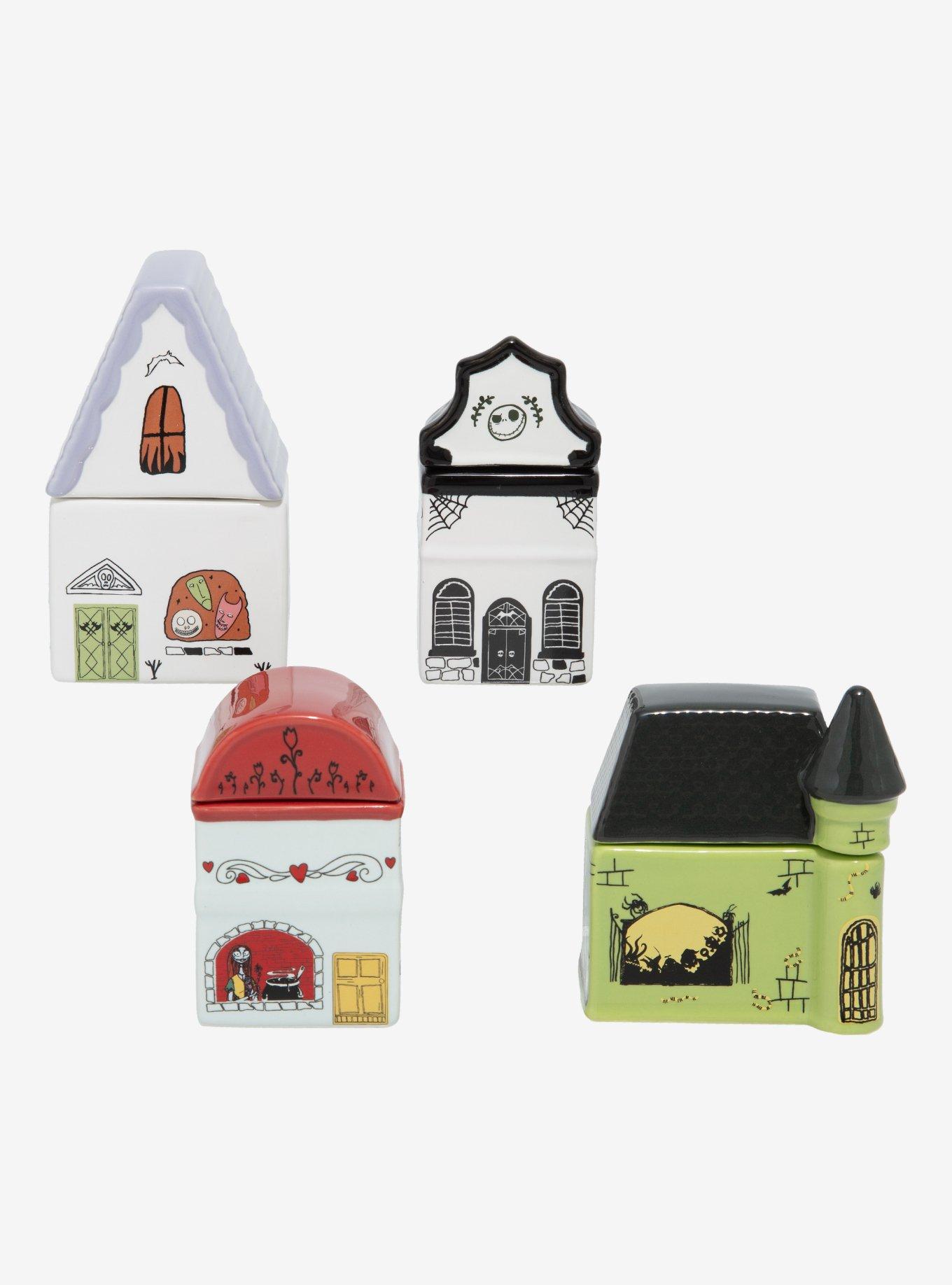 Disney The Nightmare Before Christmas Village Spice Jar Set - BoxLunch Exclusive, , hi-res