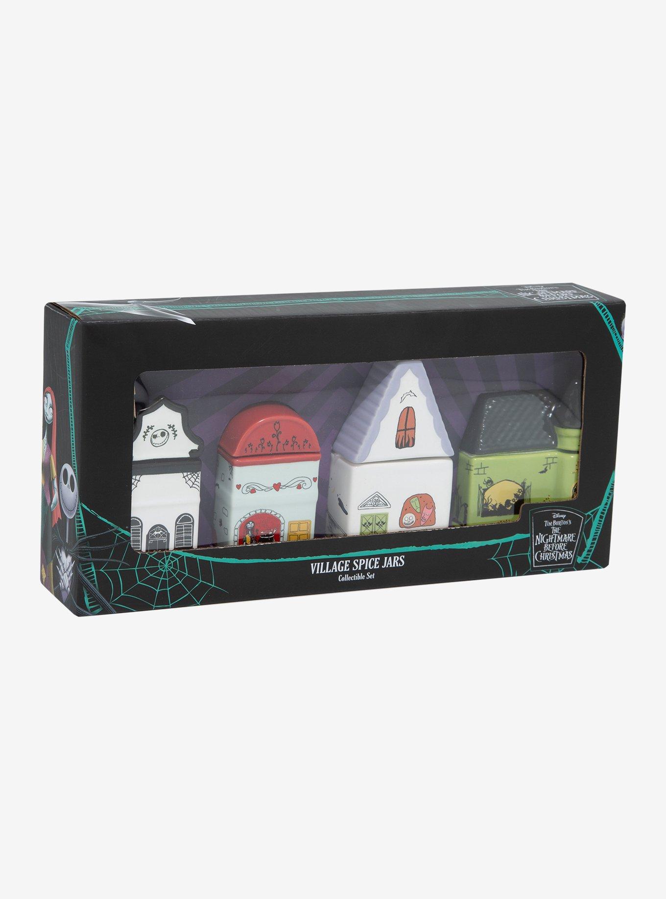 Disney The Nightmare Before Christmas Village Spice Jar Set - BoxLunch Exclusive, , alternate