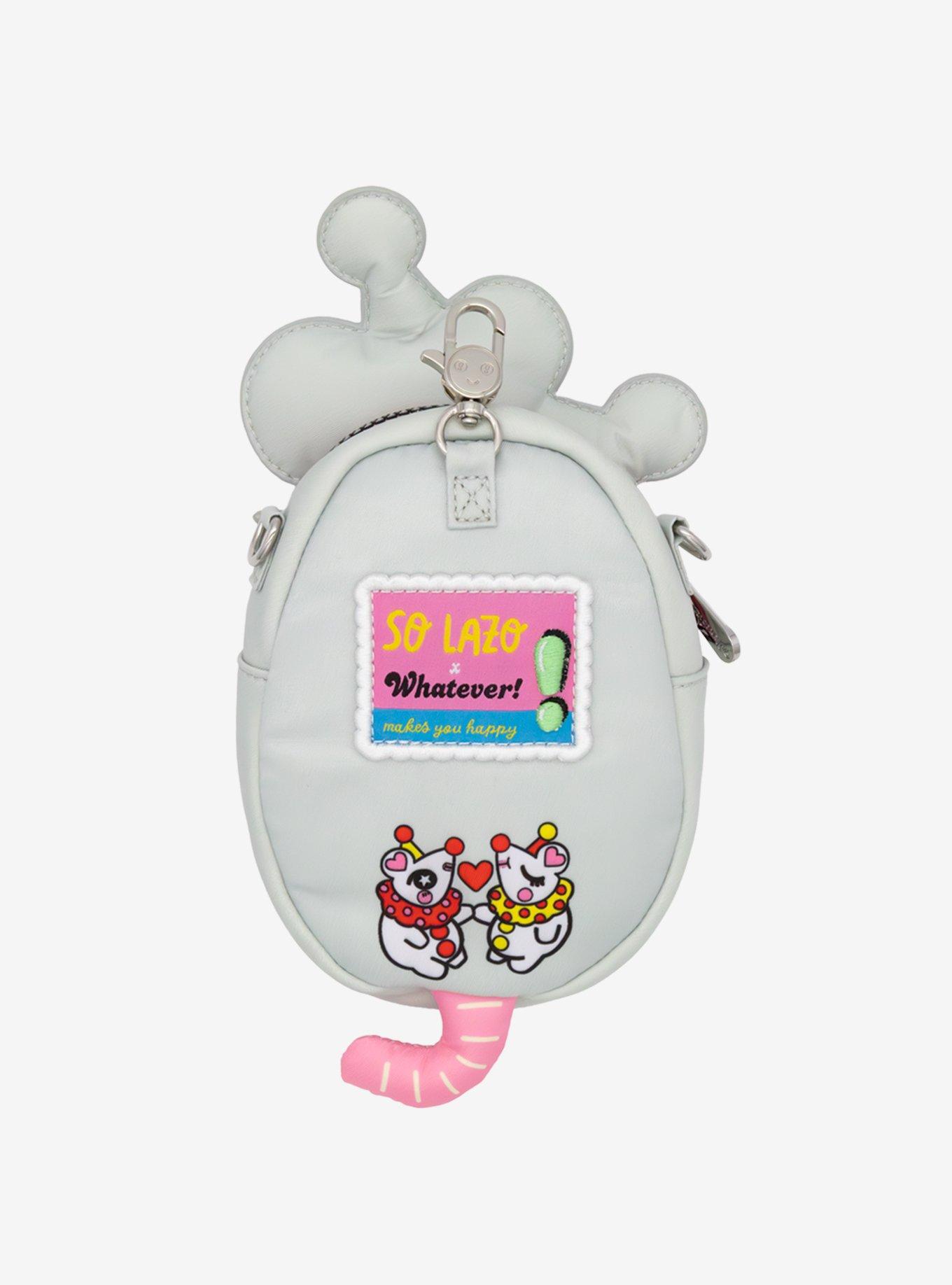 Whatever! Makes You Happy x So Lazo Party Rat Mini Crossbody Bag Charm, , alternate - view 3
