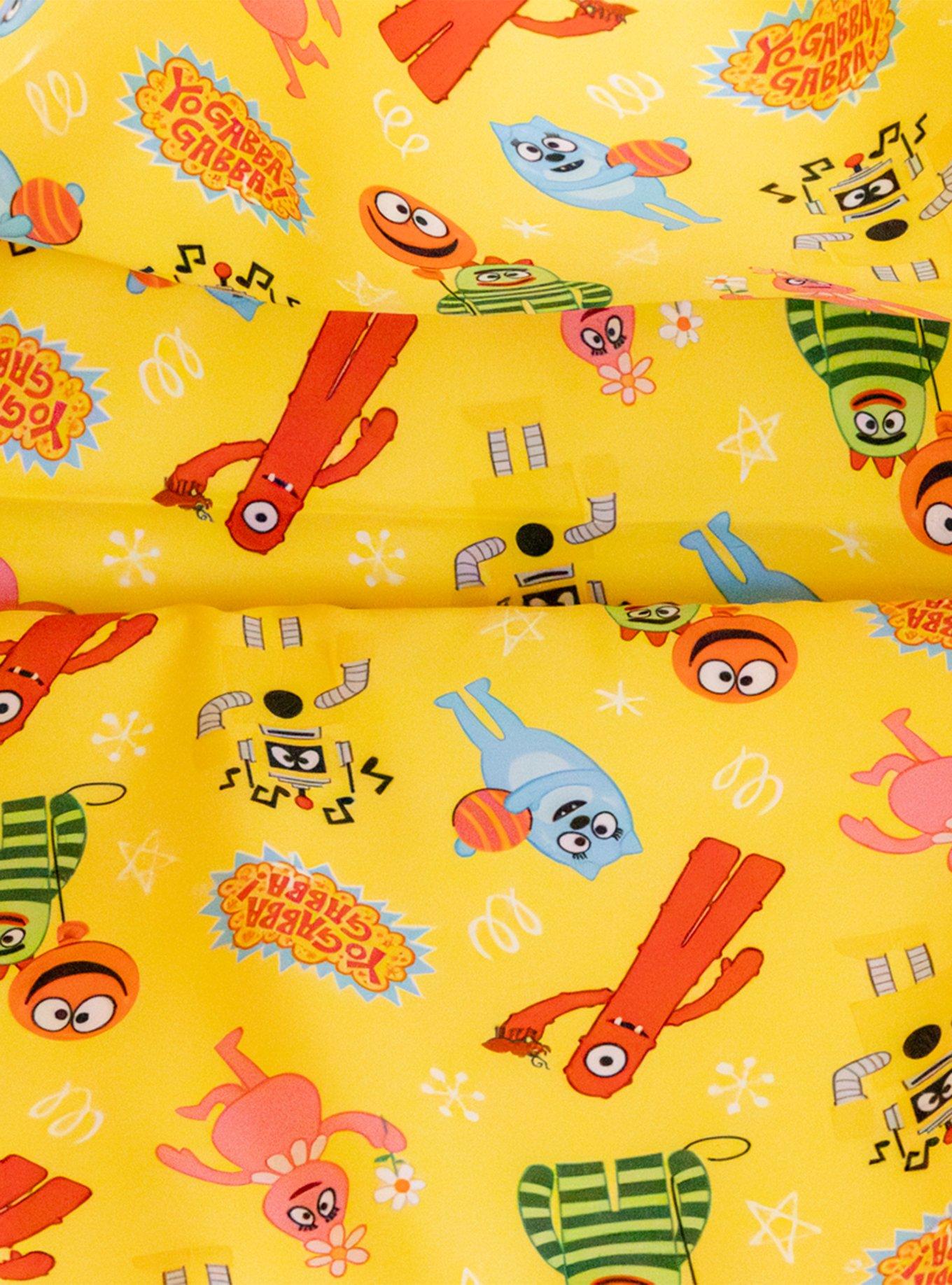 Whatever! Makes You Happy x Yo Gabba Gabba! Lands Double Sided Puffy Tote Bag, , alternate - view 3
