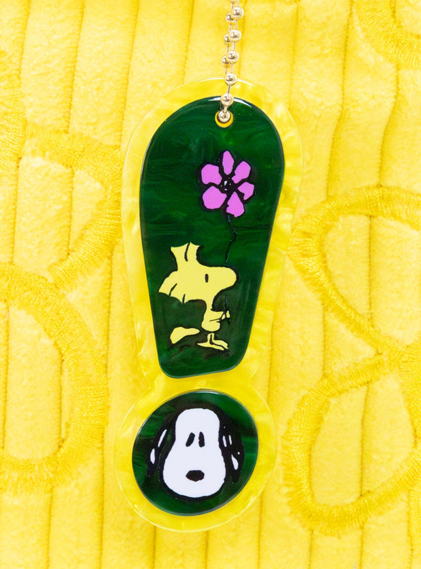 Whatever! Makes You Happy x Peanuts Sherbet Spring Snoopy Head Oversized Corduroy Tote Bag, , alternate - view 4
