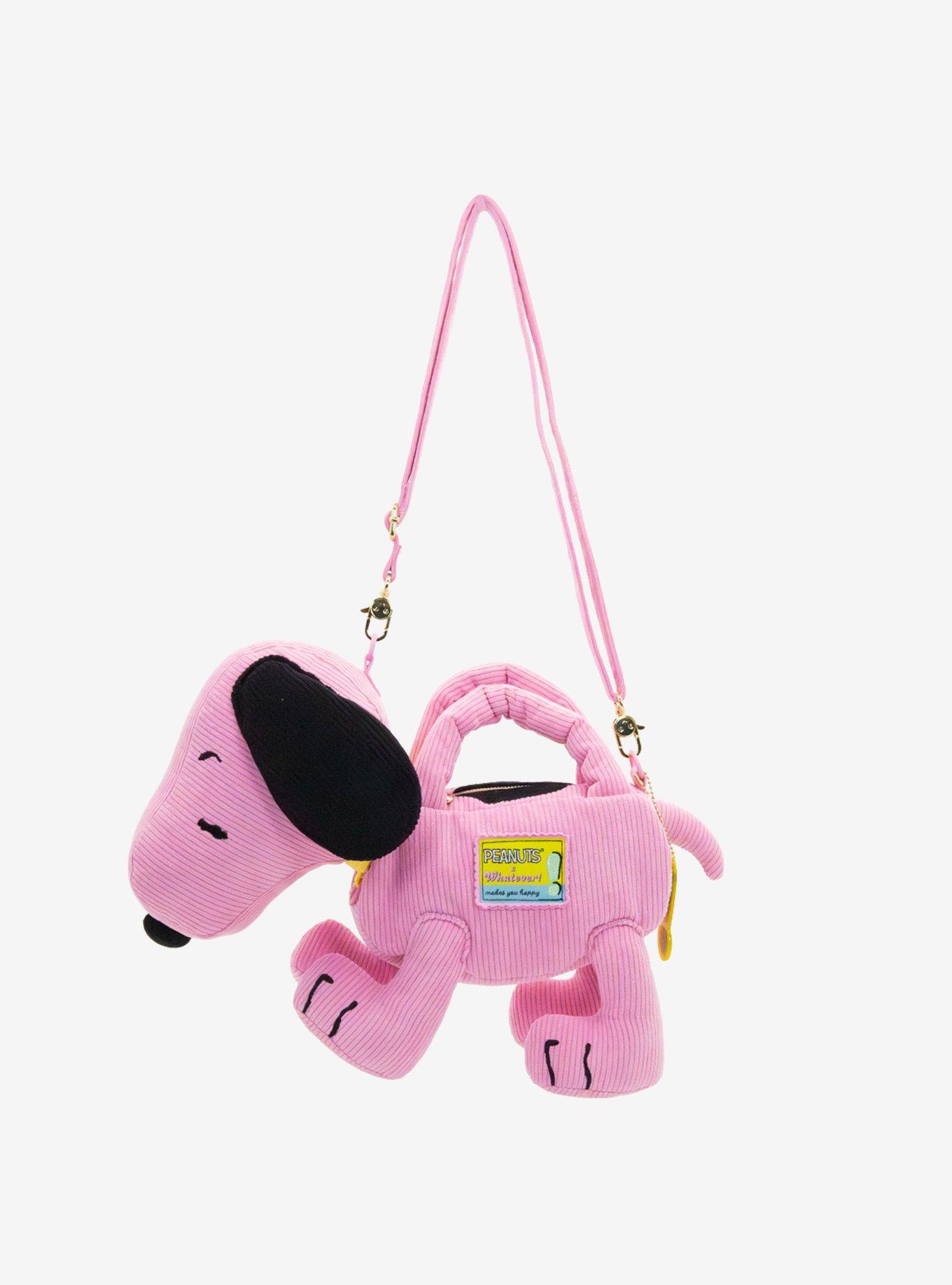 Whatever! Makes You Happy x Peanuts Sherbet Spring Snoopy Figural Corduroy Crossbody Bag, , hi-res