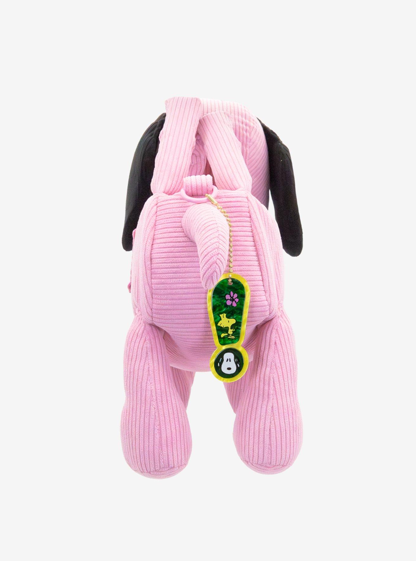 Whatever! Makes You Happy x Peanuts Sherbet Spring Snoopy Figural Corduroy Crossbody Bag, , alternate - view 4