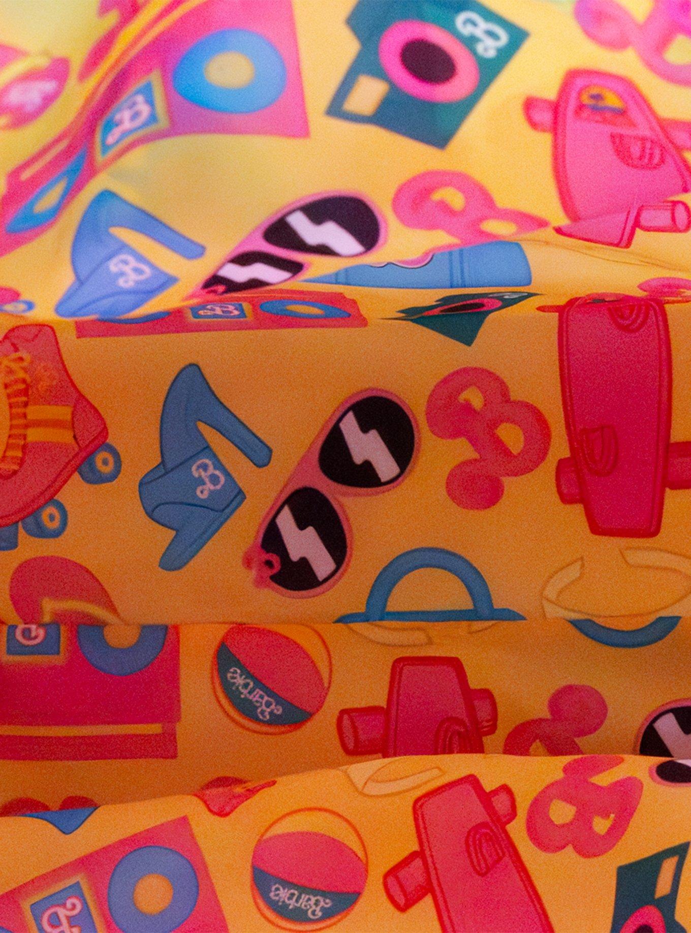 Whatever! Makes You Happy x Barbie California Dreamin' Carrying Case Puffy Tote Bag, , alternate - view 4
