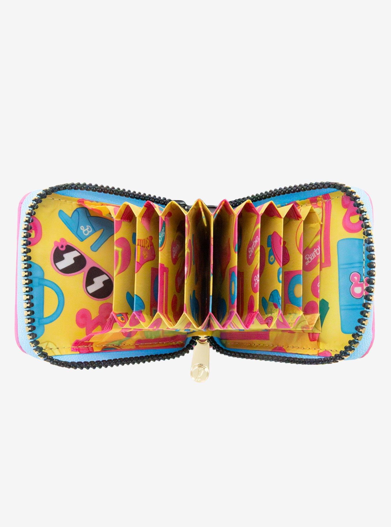 Whatever! Makes You Happy x Barbie California Dreamin' Paper Doll Accordion Wallet, , alternate - view 3