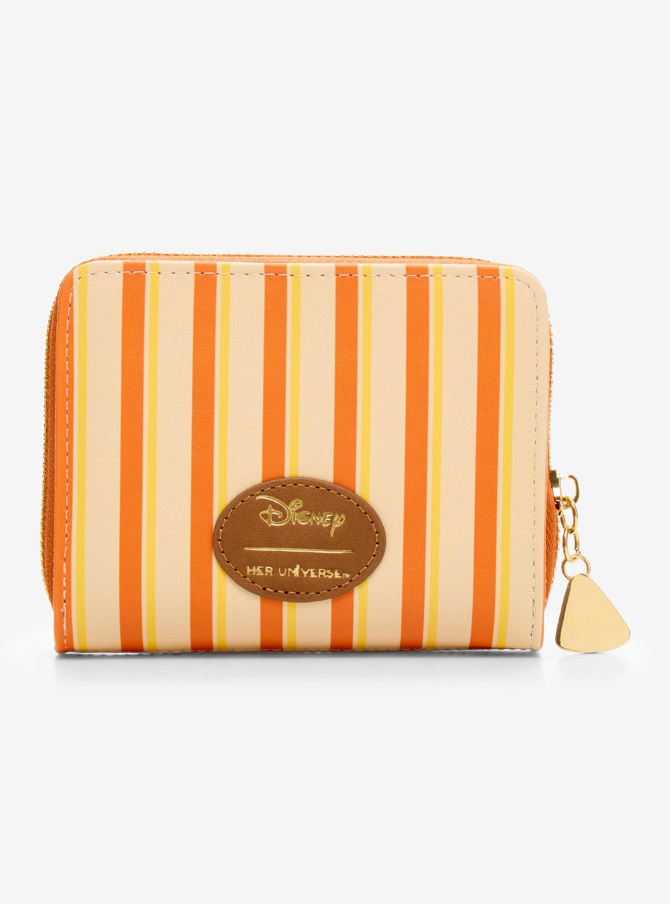 Disney Winnie the Pooh Lion Pooh Bear Pumpkin Zip Wallet - BoxLunch Exclusive