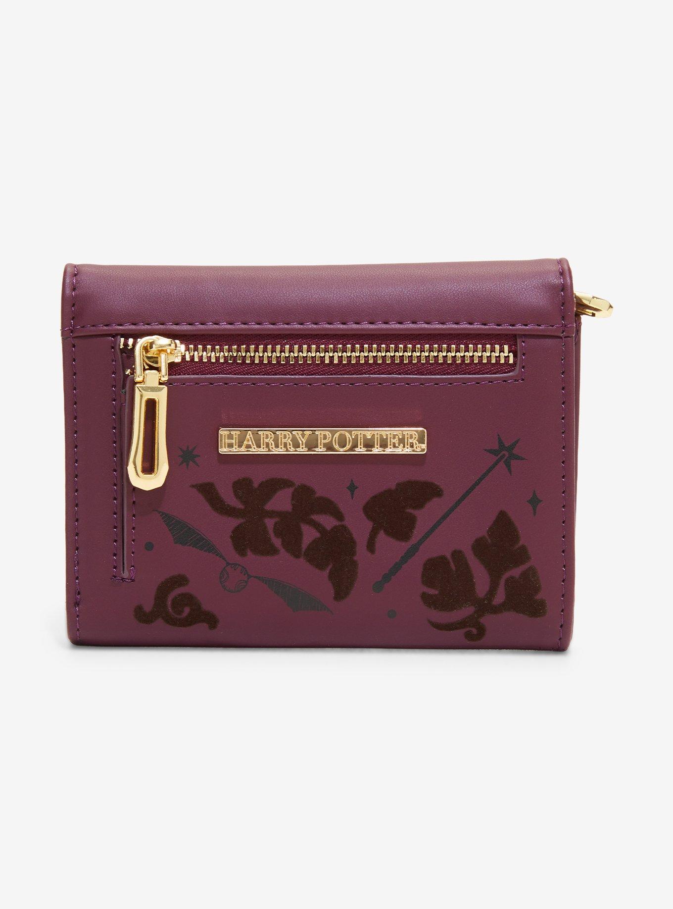 Harry Potter Flocked Icons Beaded Wallet - BoxLunch Exclusive, , alternate - view 3