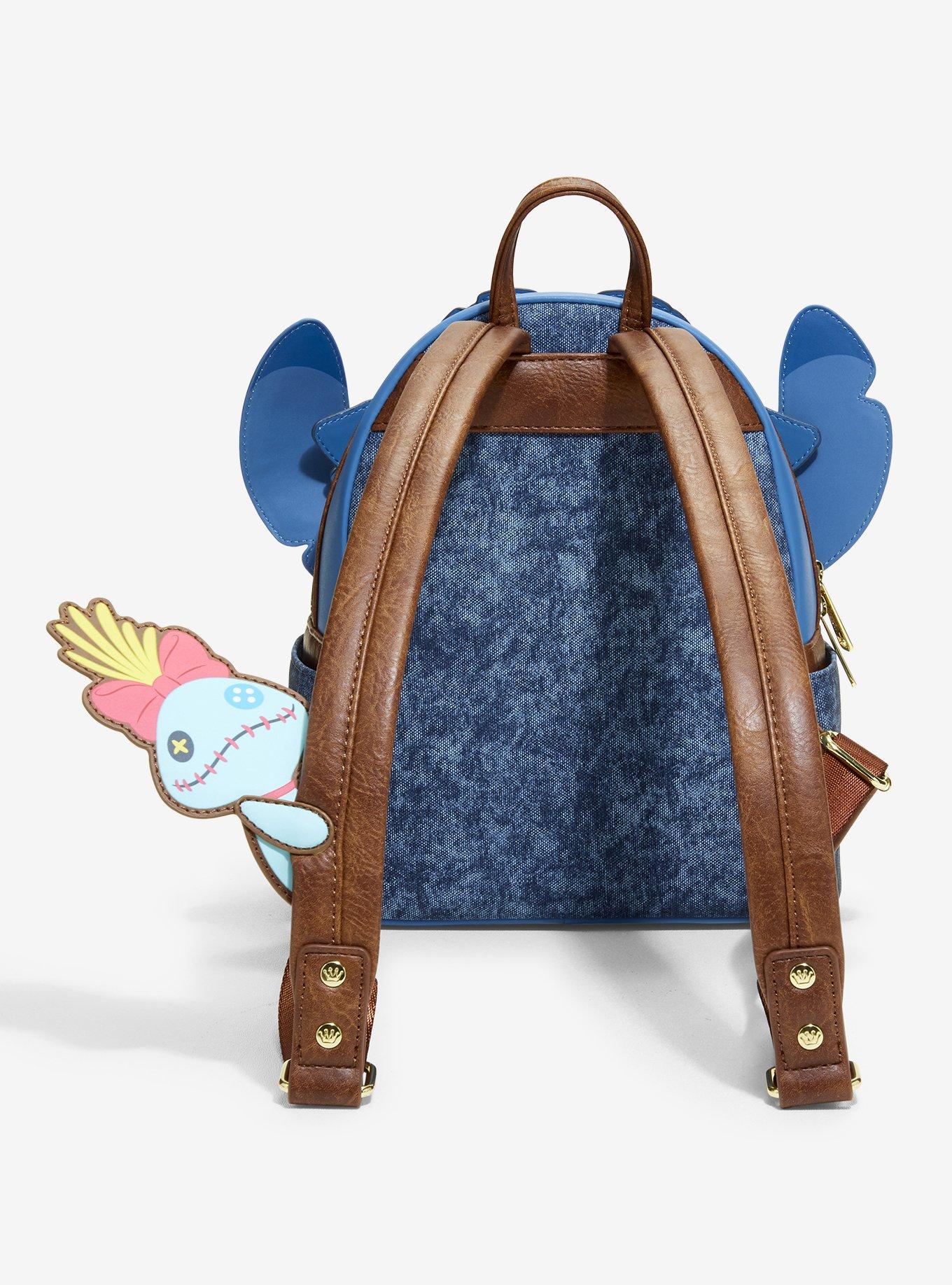 Loungefly Disney Lilo & Stitch Pirate Stitch Figural Mini Backpack - BoxLunch Exclusive, , alternate - view 4