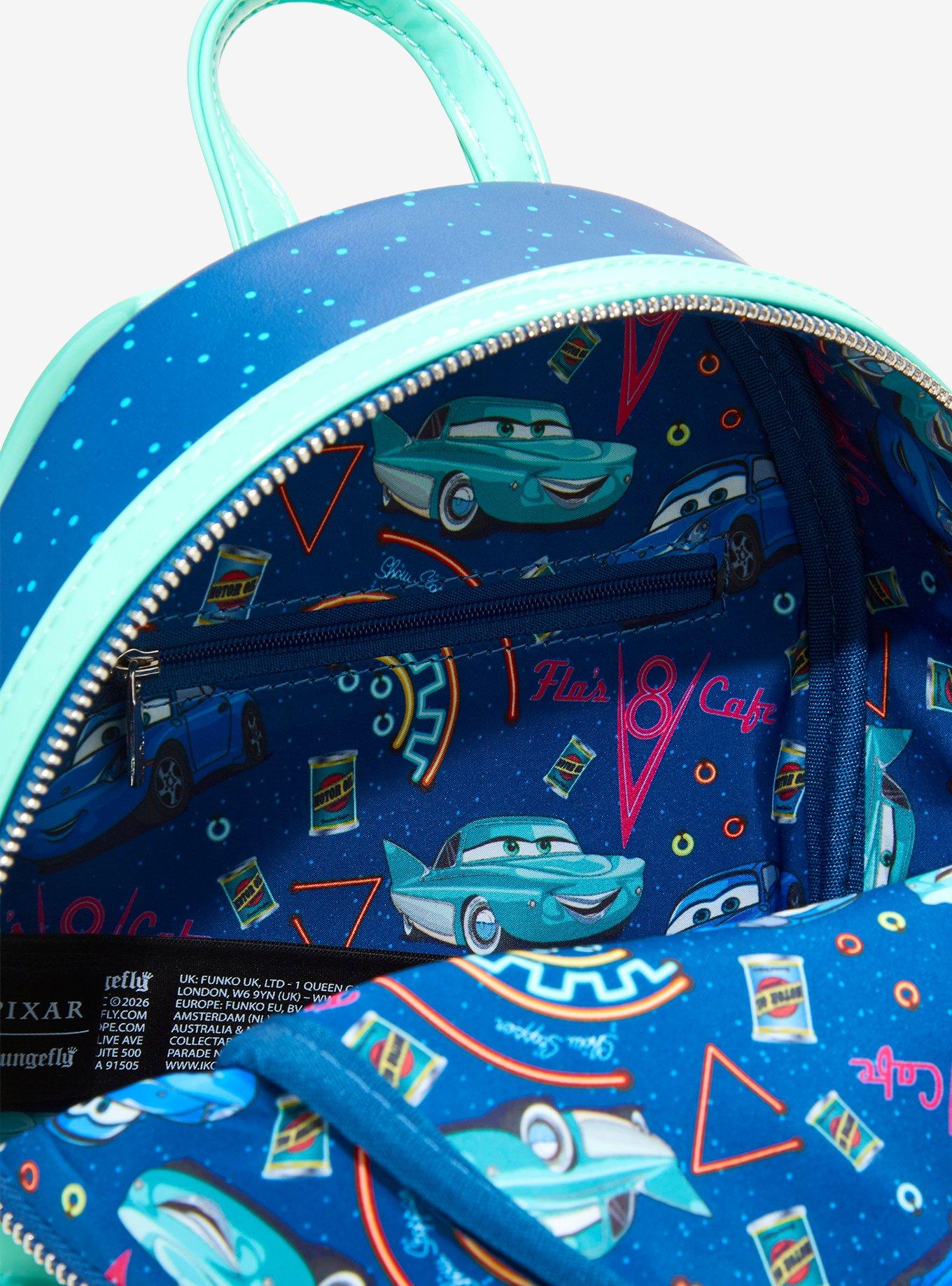 Disney Pixar Cars Flo's Cafe Glow-in-the-Dark Mini Backpack - BoxLunch Exclusive, , alternate - view 5