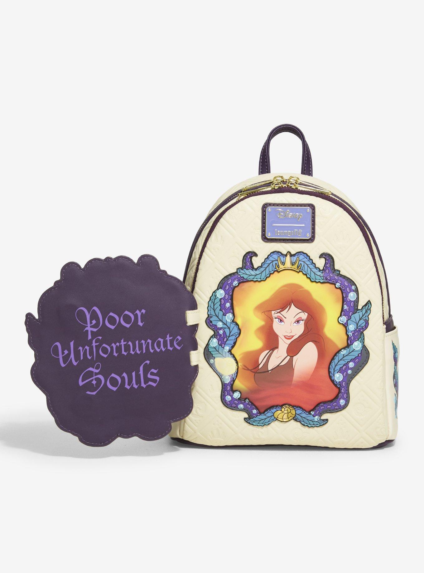 Loungefly Disney The Little Mermaid Ursula Magical Projection Door Mini Backpack - BoxLunch Exclusive, , hi-res