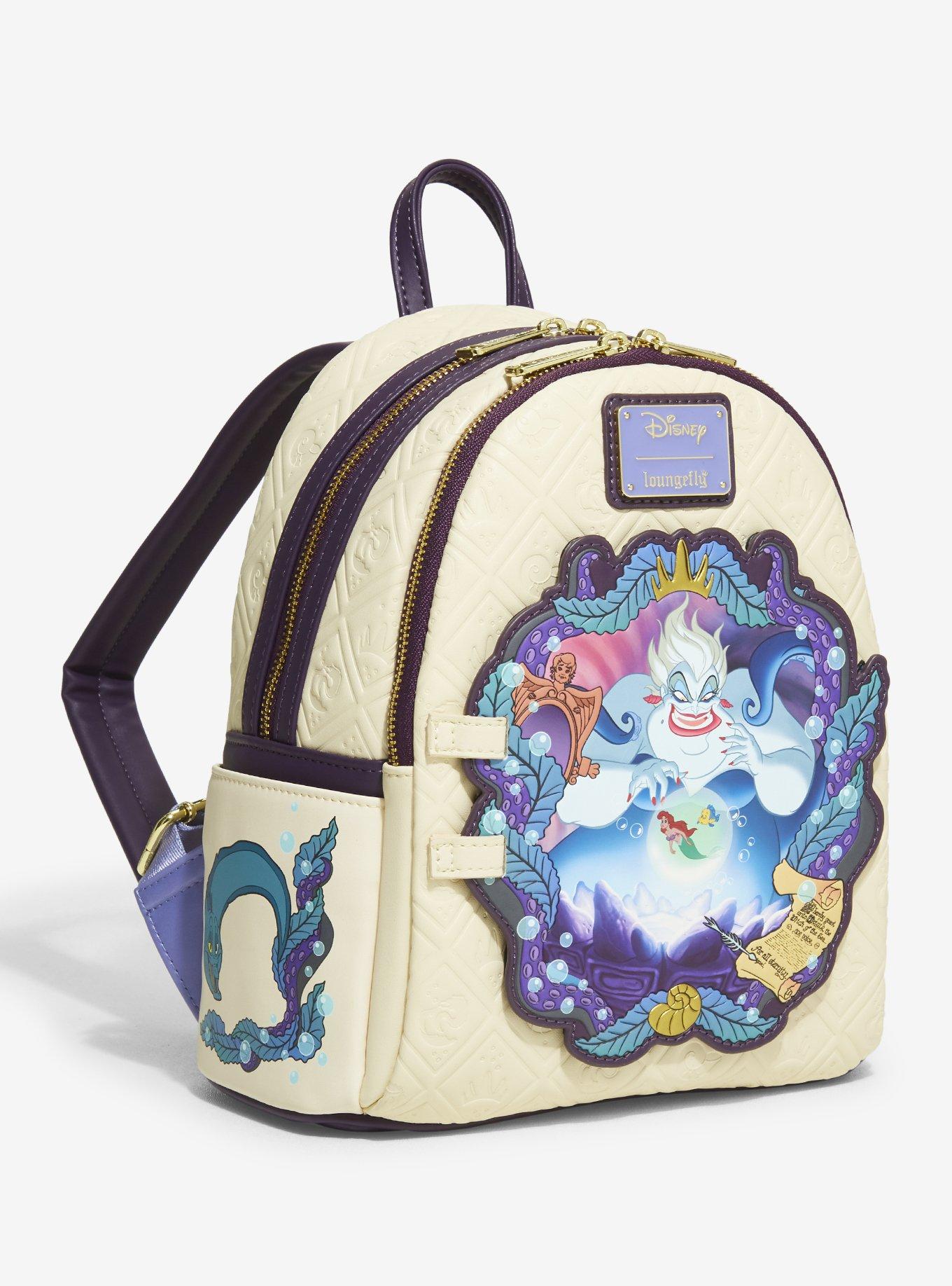 Loungefly Disney The Little Mermaid Ursula Magical Projection Door Mini Backpack - BoxLunch Exclusive, , alternate - view 3