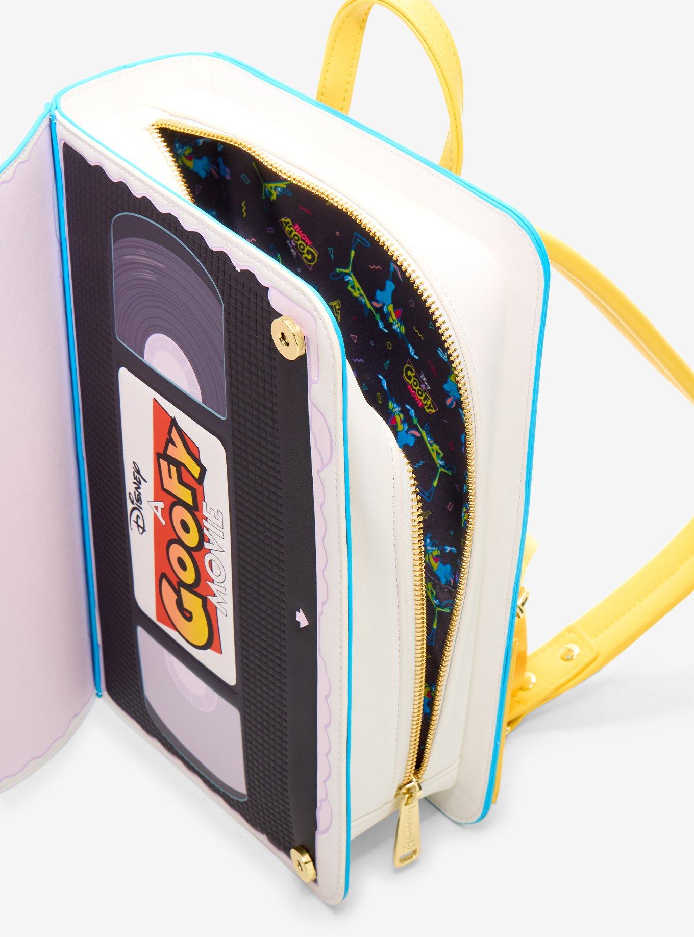 Loungefly Disney A Goofy Movie VHS Tape Figural Mini Backpack, , alternate - view 4