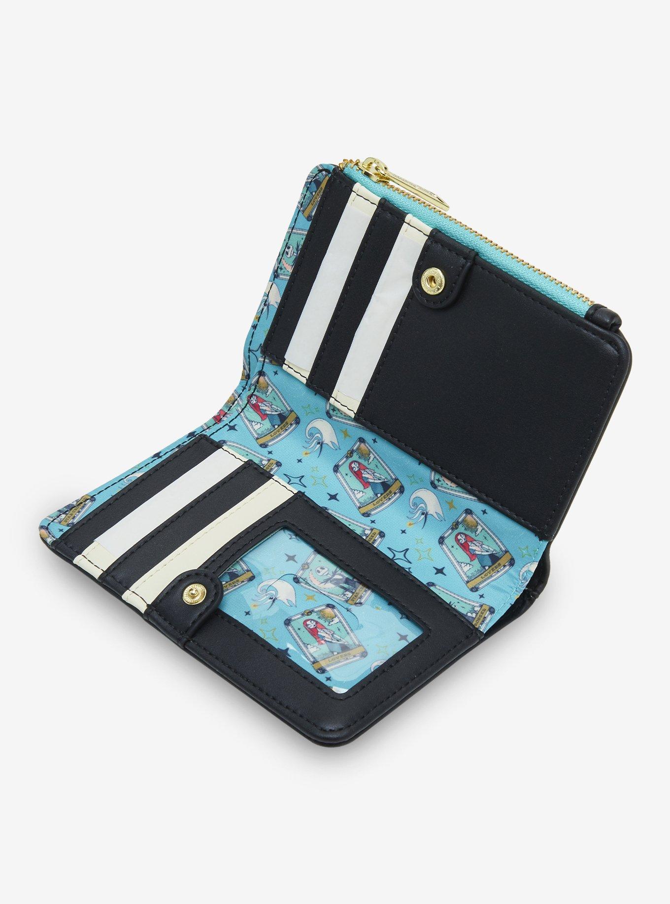 Loungefly Disney The Nightmare Before Christmas Jack & Sally Star-Crossed Lovers Tarot Cards Wallet - BoxLunch Exclusive, , alternate - view 4