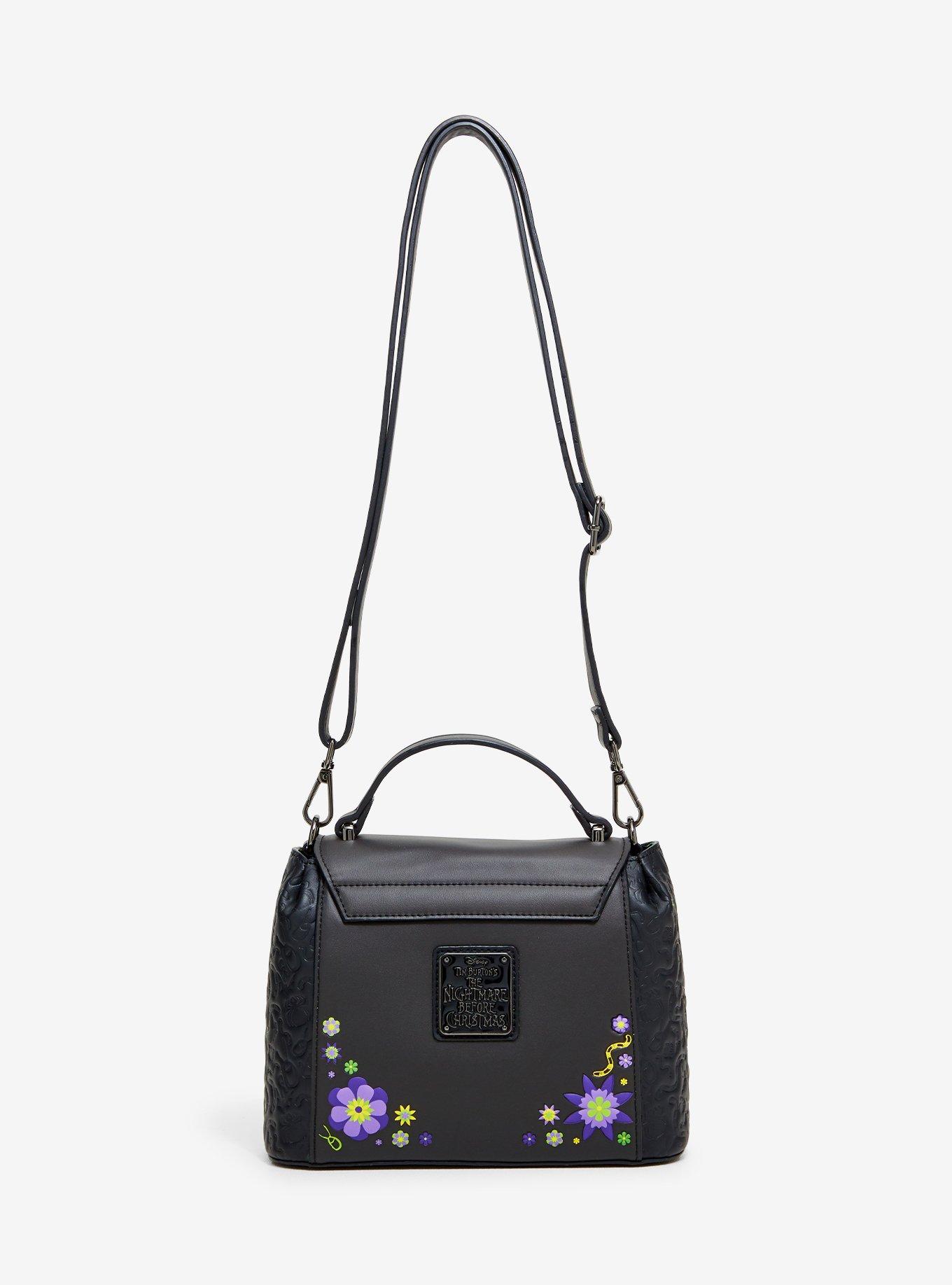 Disney The Nightmare Before Christmas Oogie Boogie Floral Crossbody Bag - BoxLunch Exclusive, , alternate - view 3