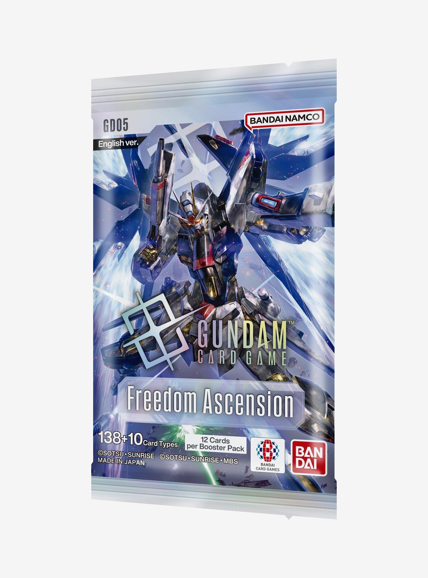 Bandai Namco Gundam Card Game Freedom Ascension Booster Pack