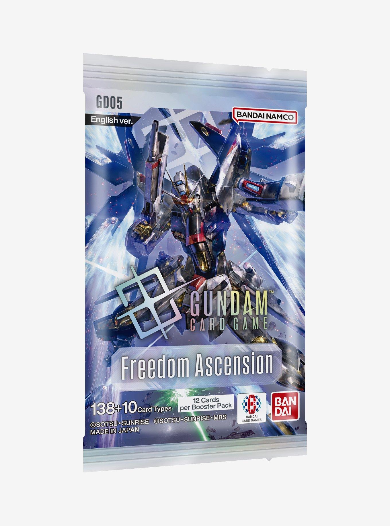 Bandai Namco Gundam Card Game Freedom Ascension Booster Pack