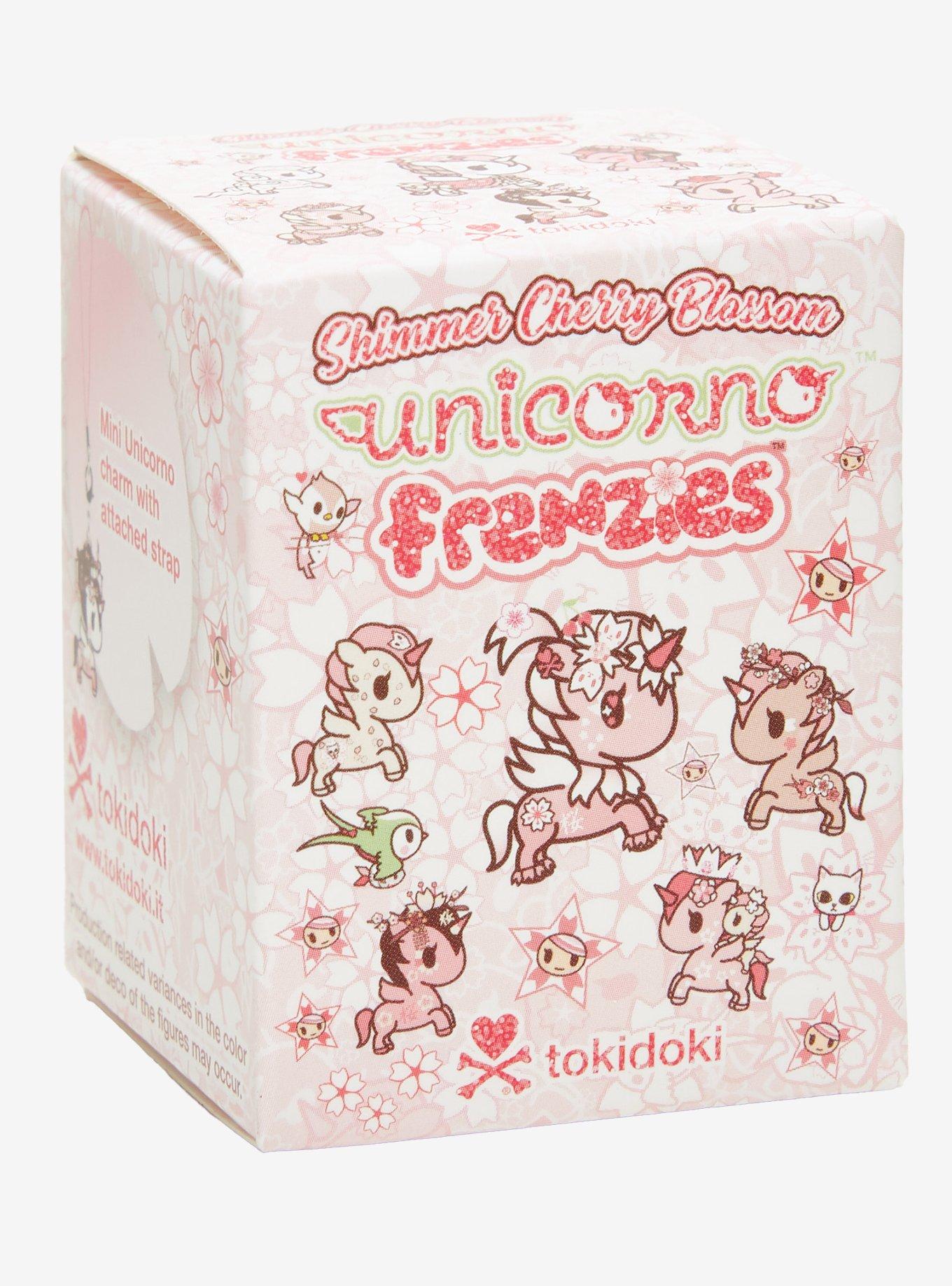 tokidoki Shimmer Cherry Blossom Unicorno Frenzies Blind Box Phone Charm, , alternate