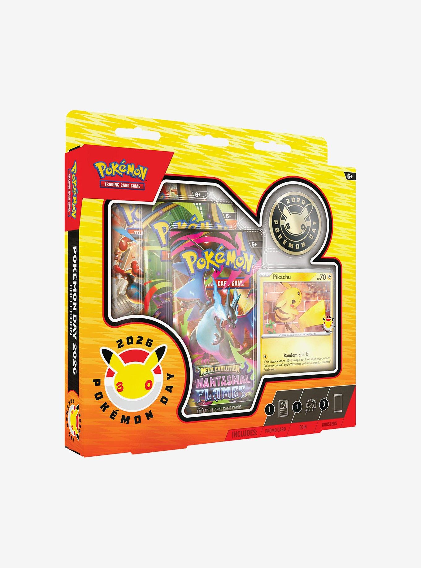 Pok&eacute;mon Trading Card Game Pok&eacute;mon Day 2026 Pikachu Collection Box, , alternate