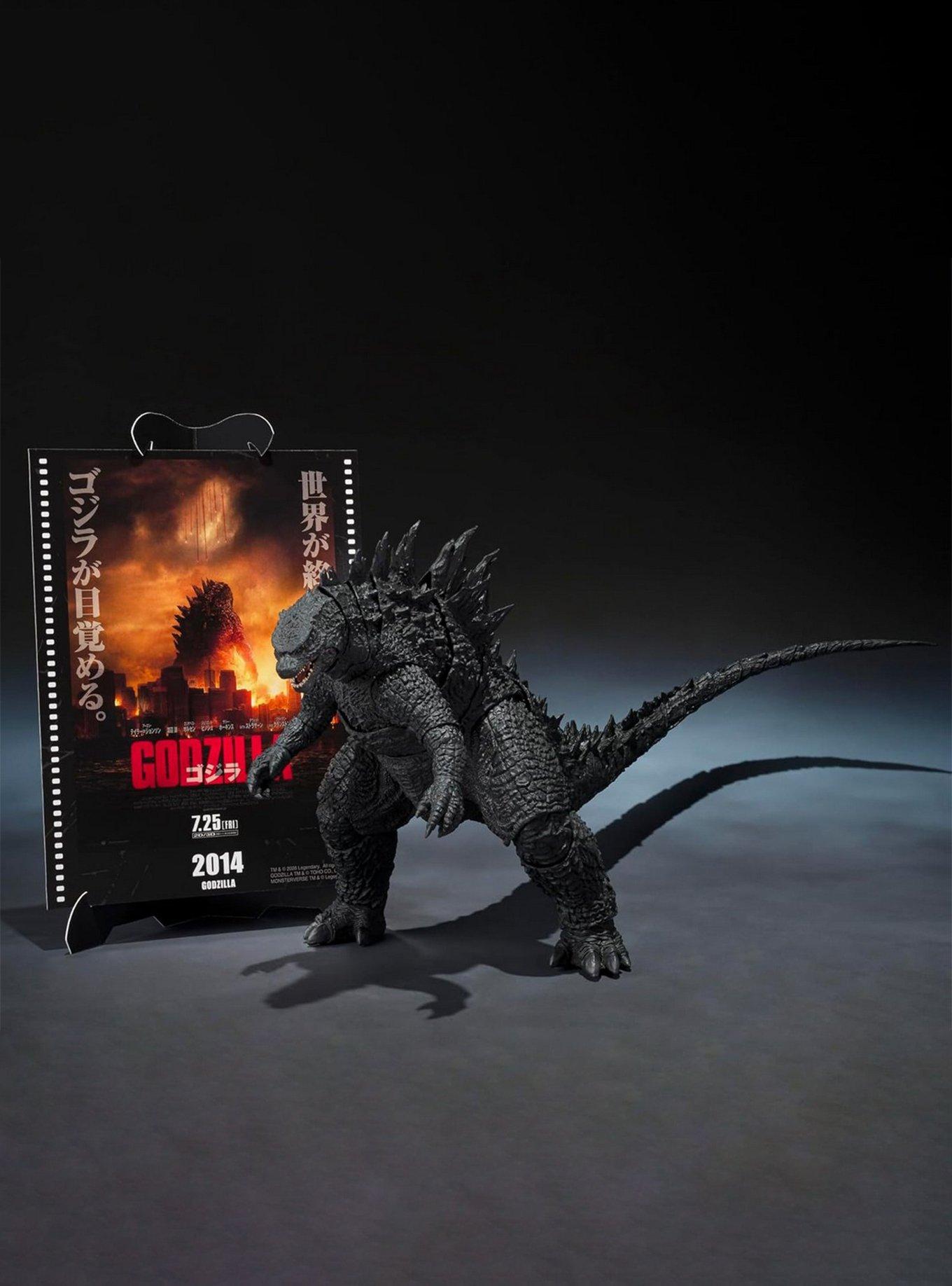 Godzilla (2014) S.H.MonsterArts Godzilla (Movie Graphic Plus) Action Figure, , hi-res