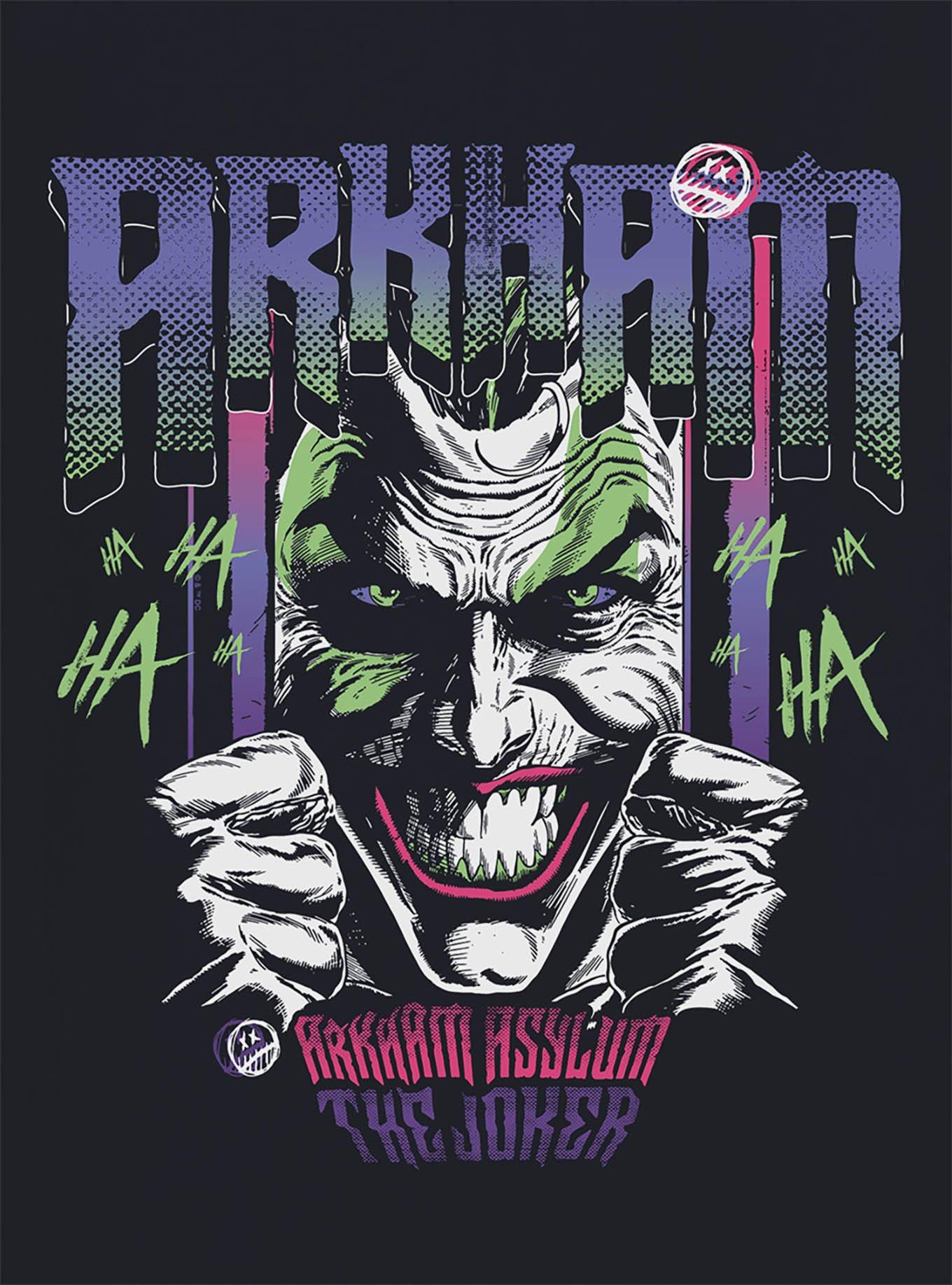DC Comics Batman Joker Arkham HAHA T-Shirt, , hi-res