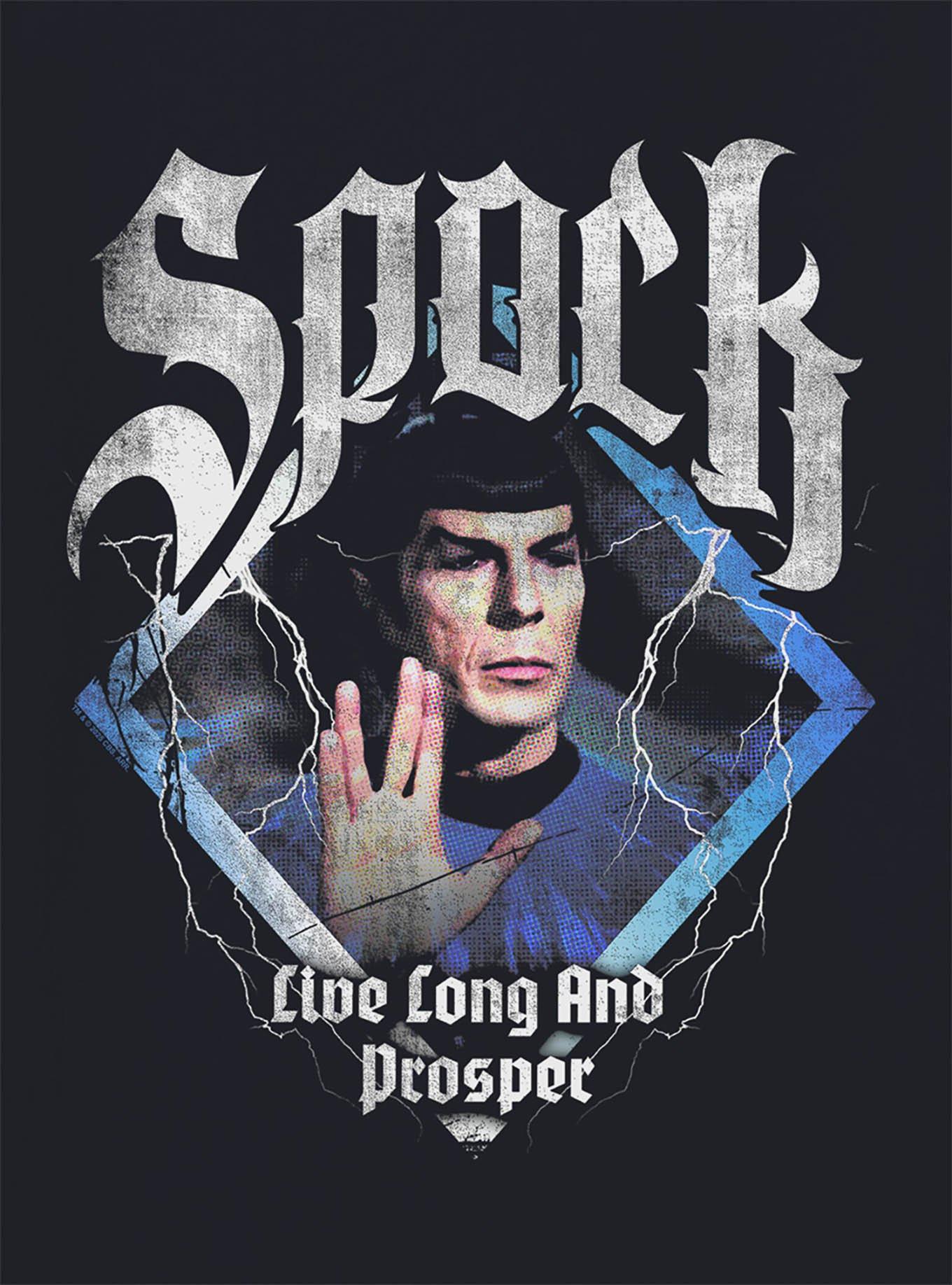 Star Trek The Original Series Spock Heavy Metal T-Shirt, , hi-res