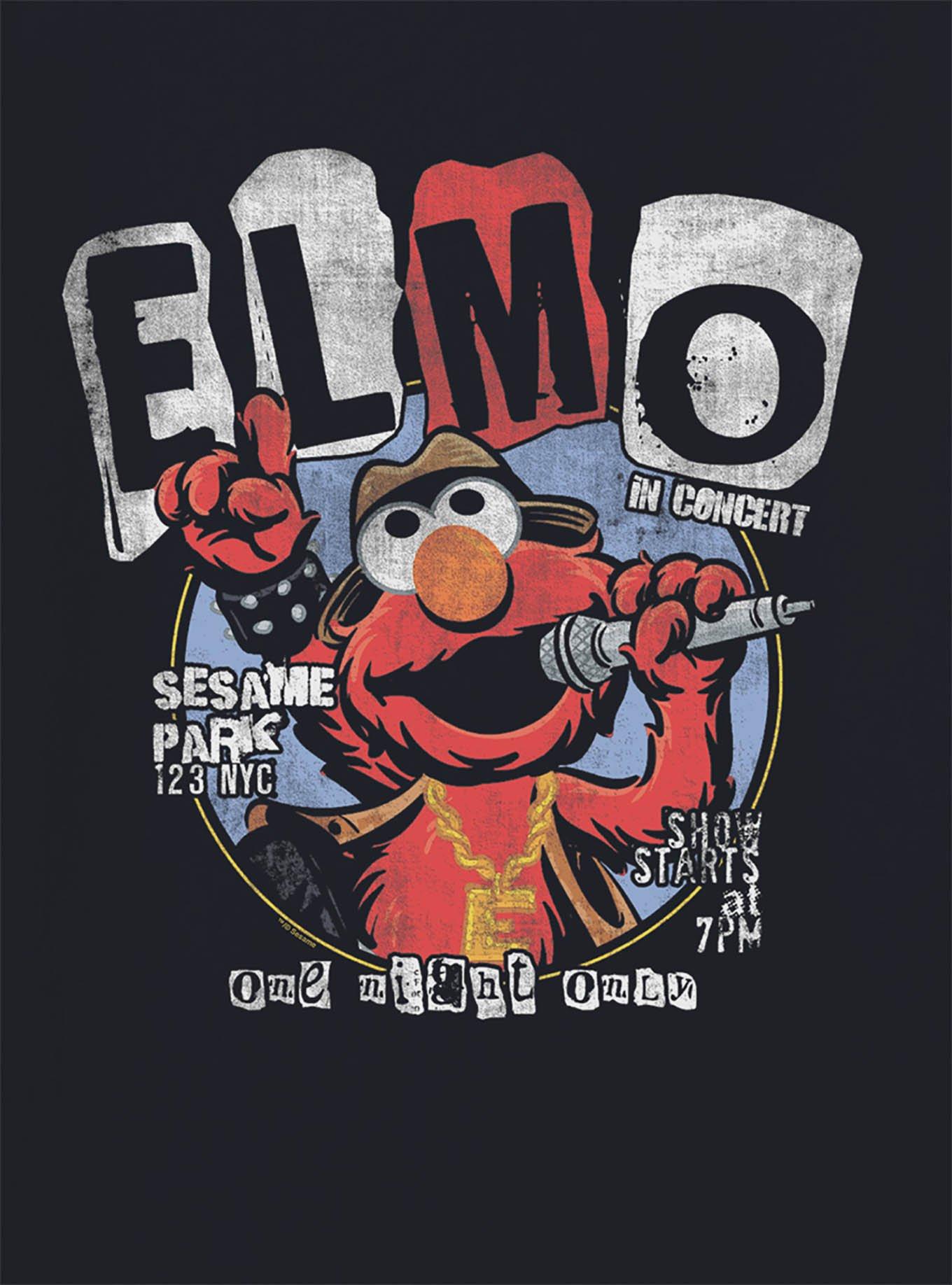 Sesame Street Elmo Concert Tee T-Shirt