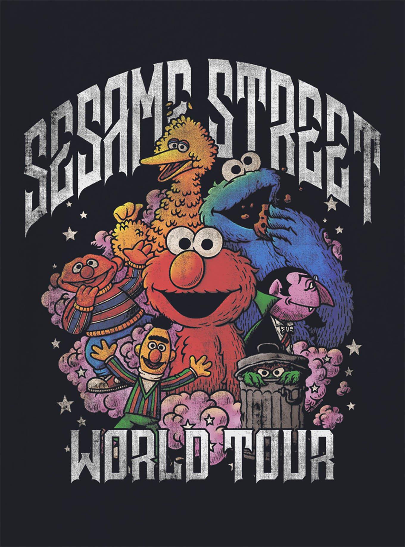 Sesame Street World Tour Group Shot T-Shirt