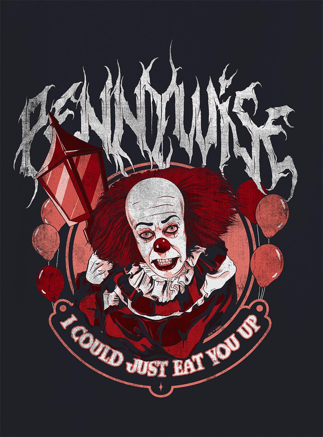 IT Pennywise Metal Poster T-Shirt, , hi-res