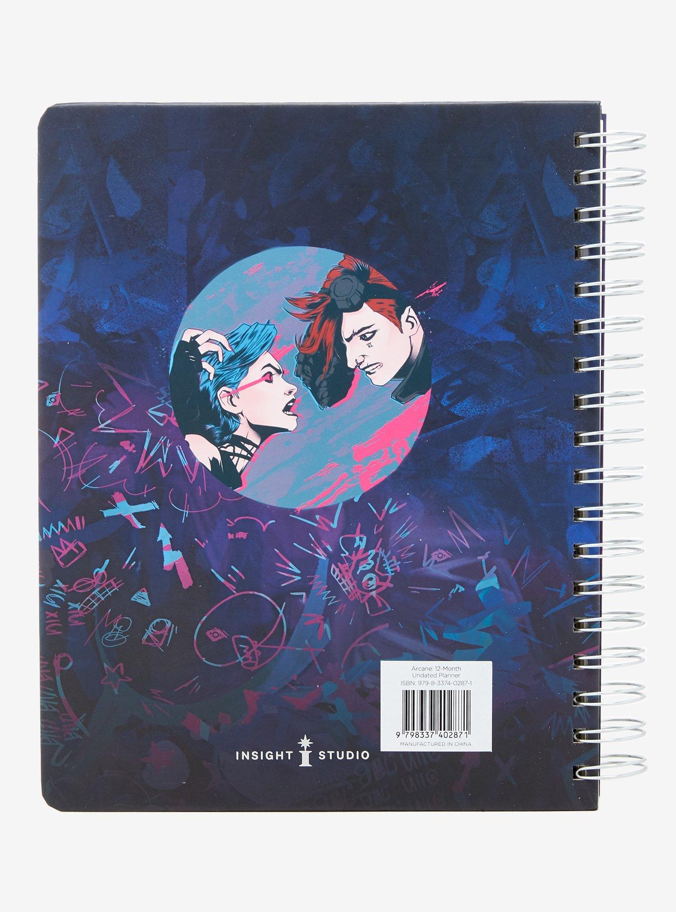 Arcane Jinx & Vi 12-Month Undated Planner, , alternate