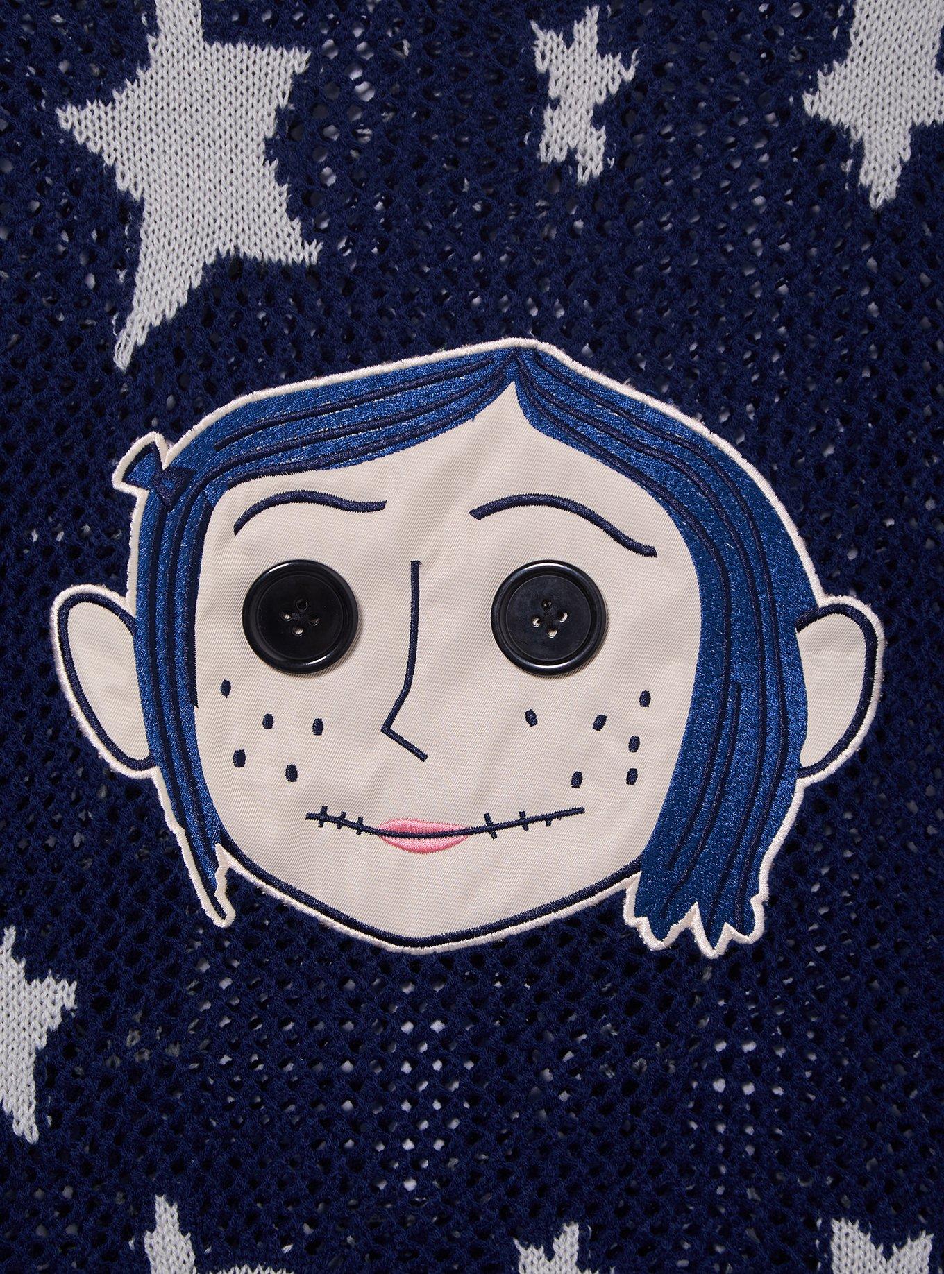 Coraline Doll Starry Women's Knit Sweater &mdash; BoxLunch Exclusive, , alternate - view 3