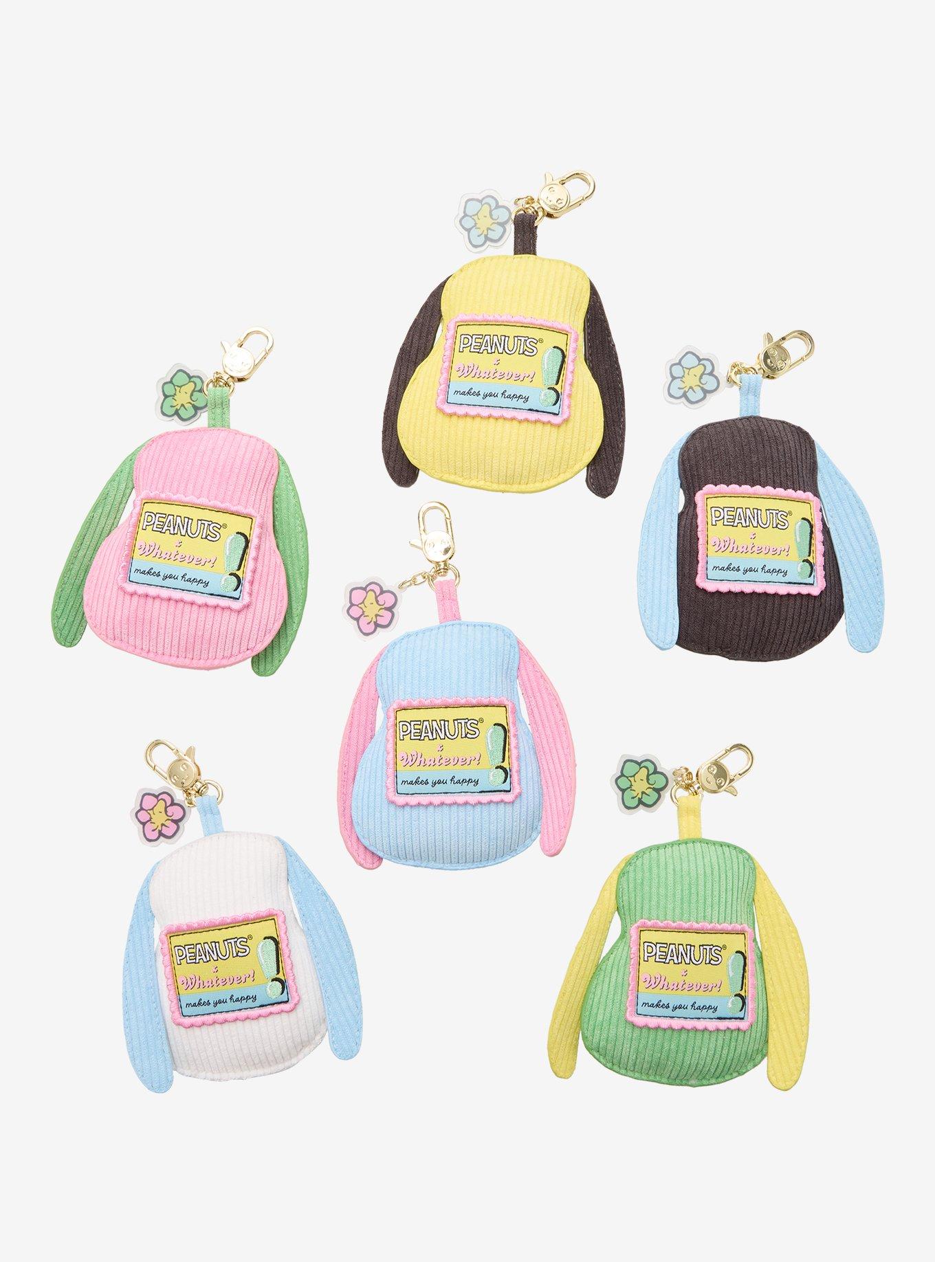 Whatever! Makes You Happy Peanuts Snoopy Face Blind Bag Plush Bag Charm, , hi-res