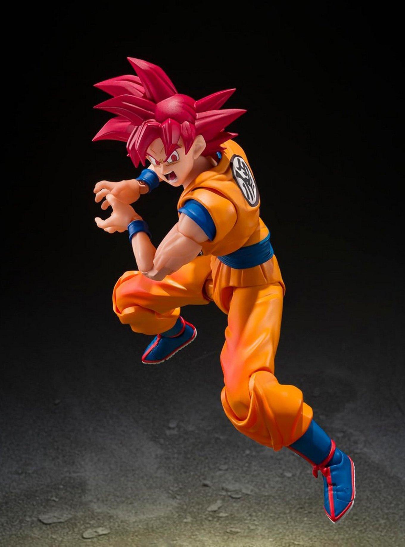 Dragon Ball Super S.H.Figuarts Super Saiyan God Goku (God Aura) Action Figure
