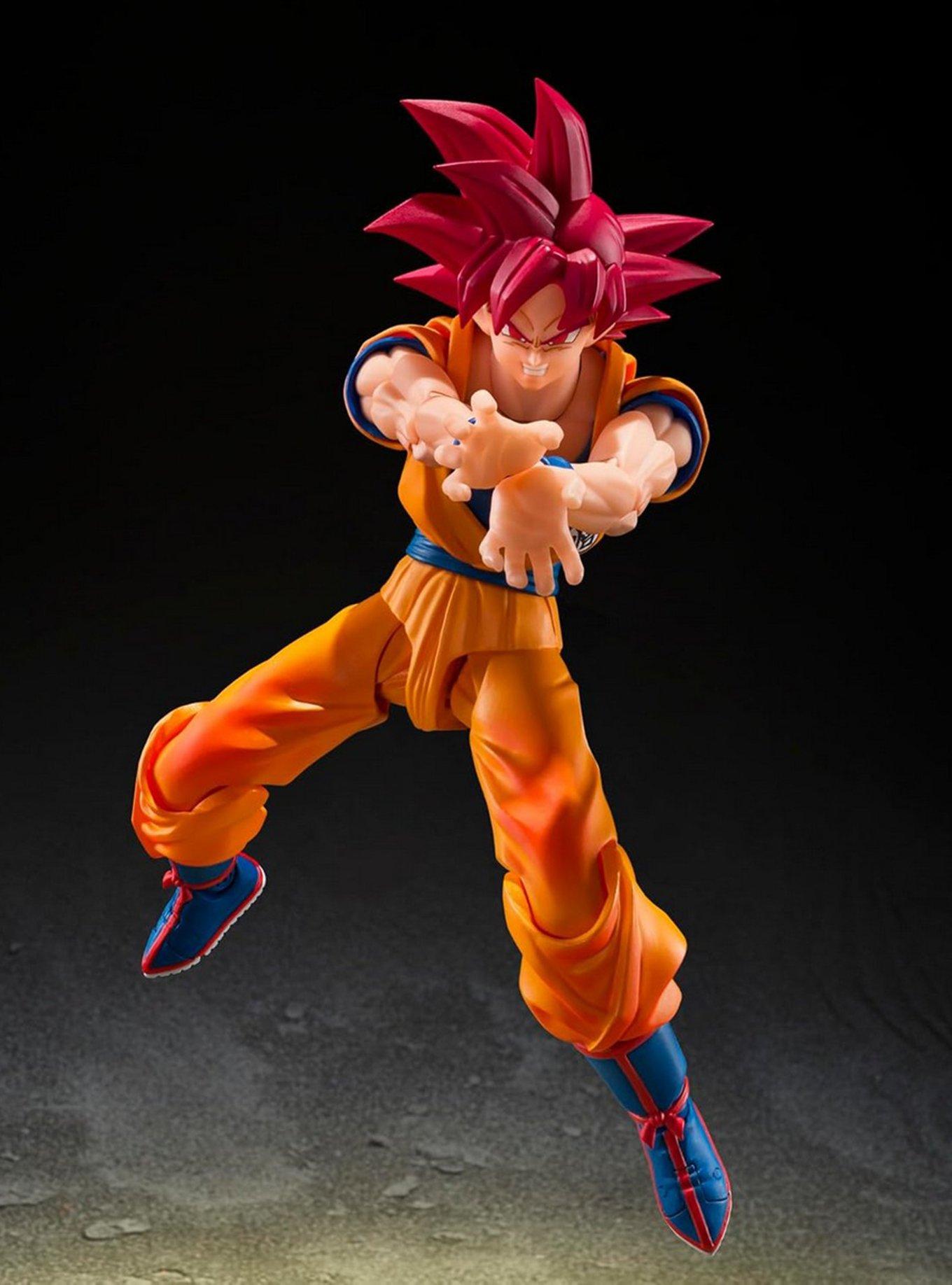 Dragon Ball Super S.H.Figuarts Super Saiyan God Goku (God Aura) Action Figure, , alternate - view 5