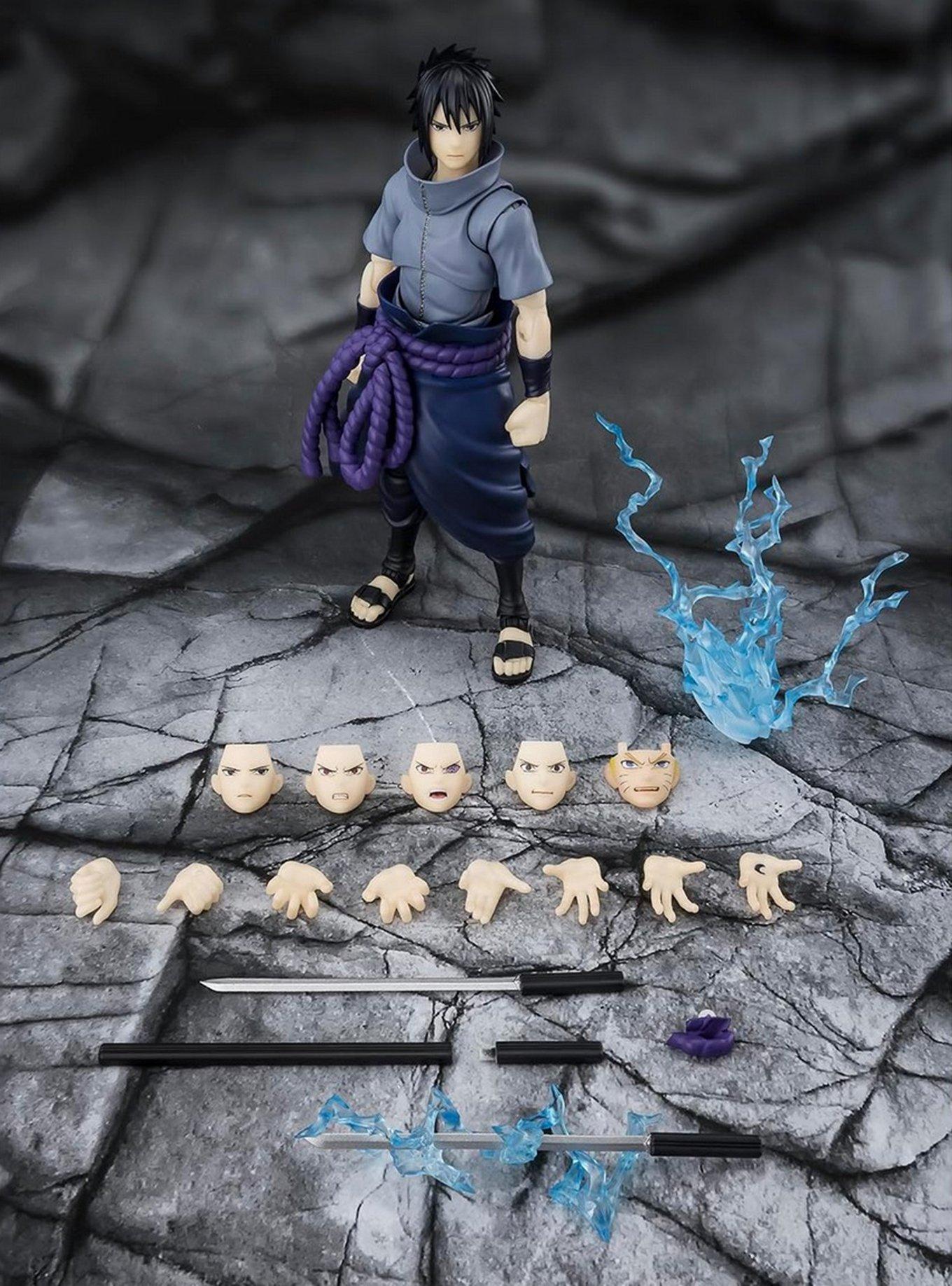 Naruto S.H.Figuarts Sasuke Uchiha Action Figure, , hi-res