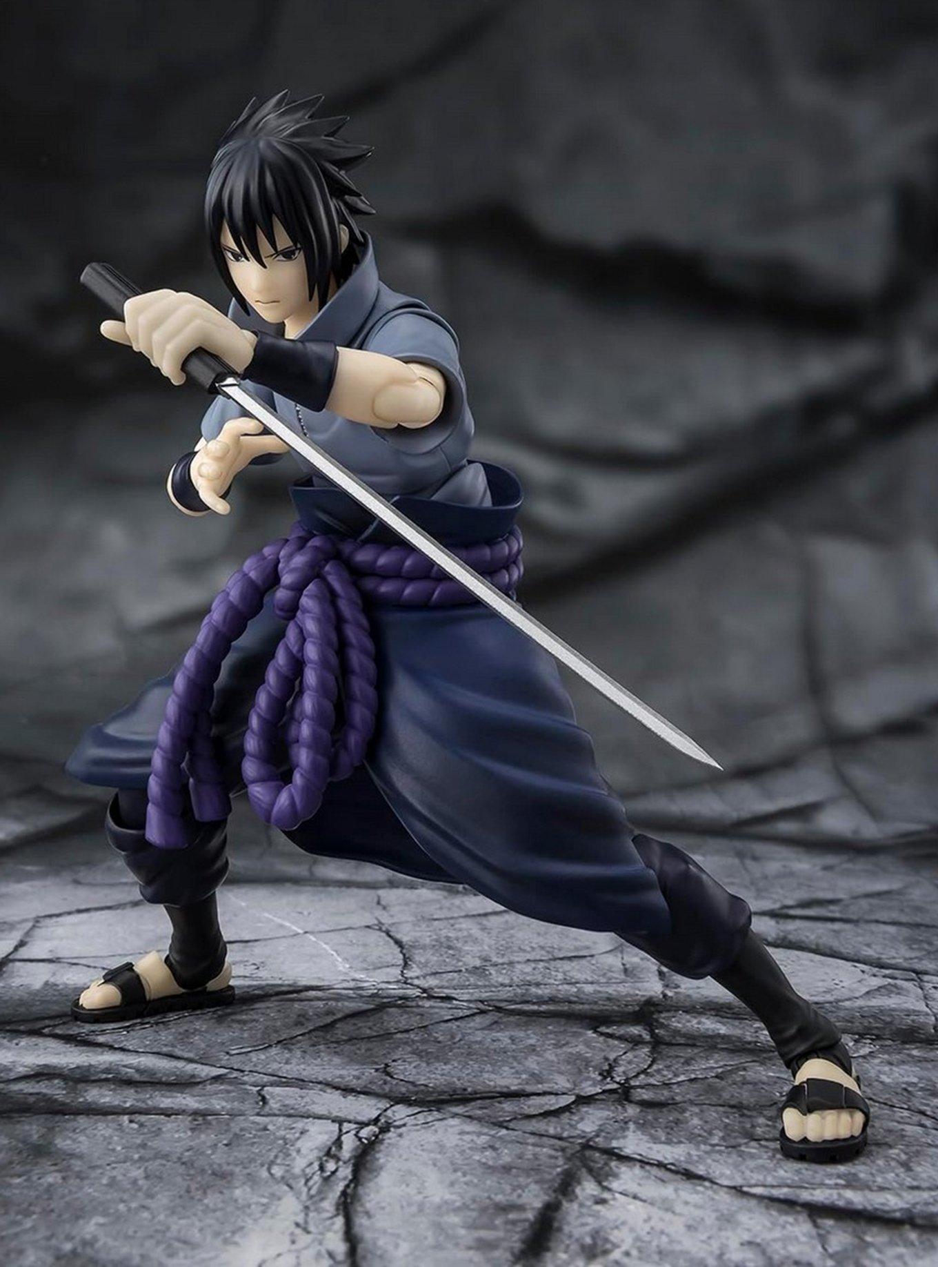 Naruto S.H.Figuarts Sasuke Uchiha Action Figure, , alternate - view 3