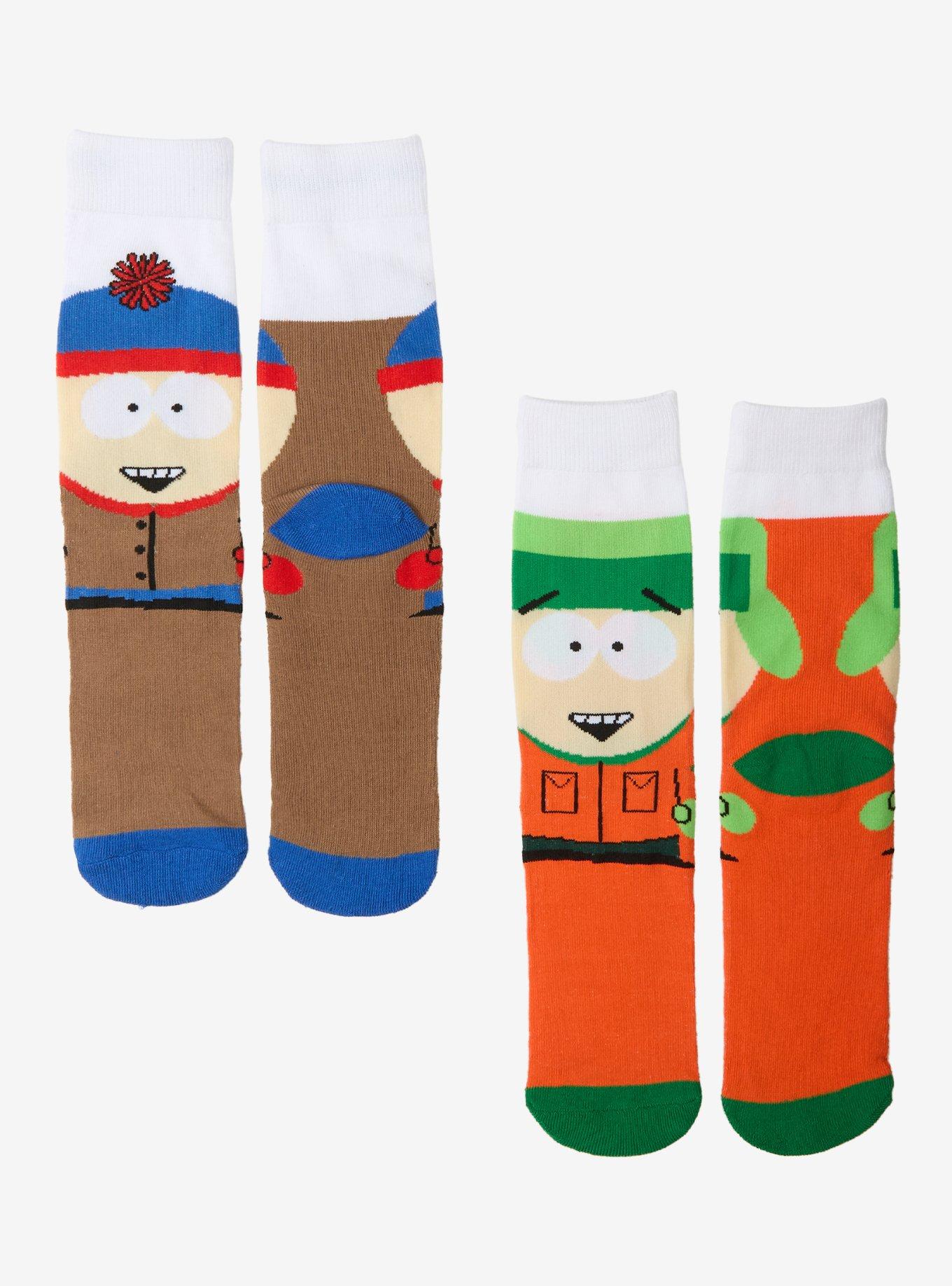 South Park Kyle & Stan Crew Sock Set, , hi-res
