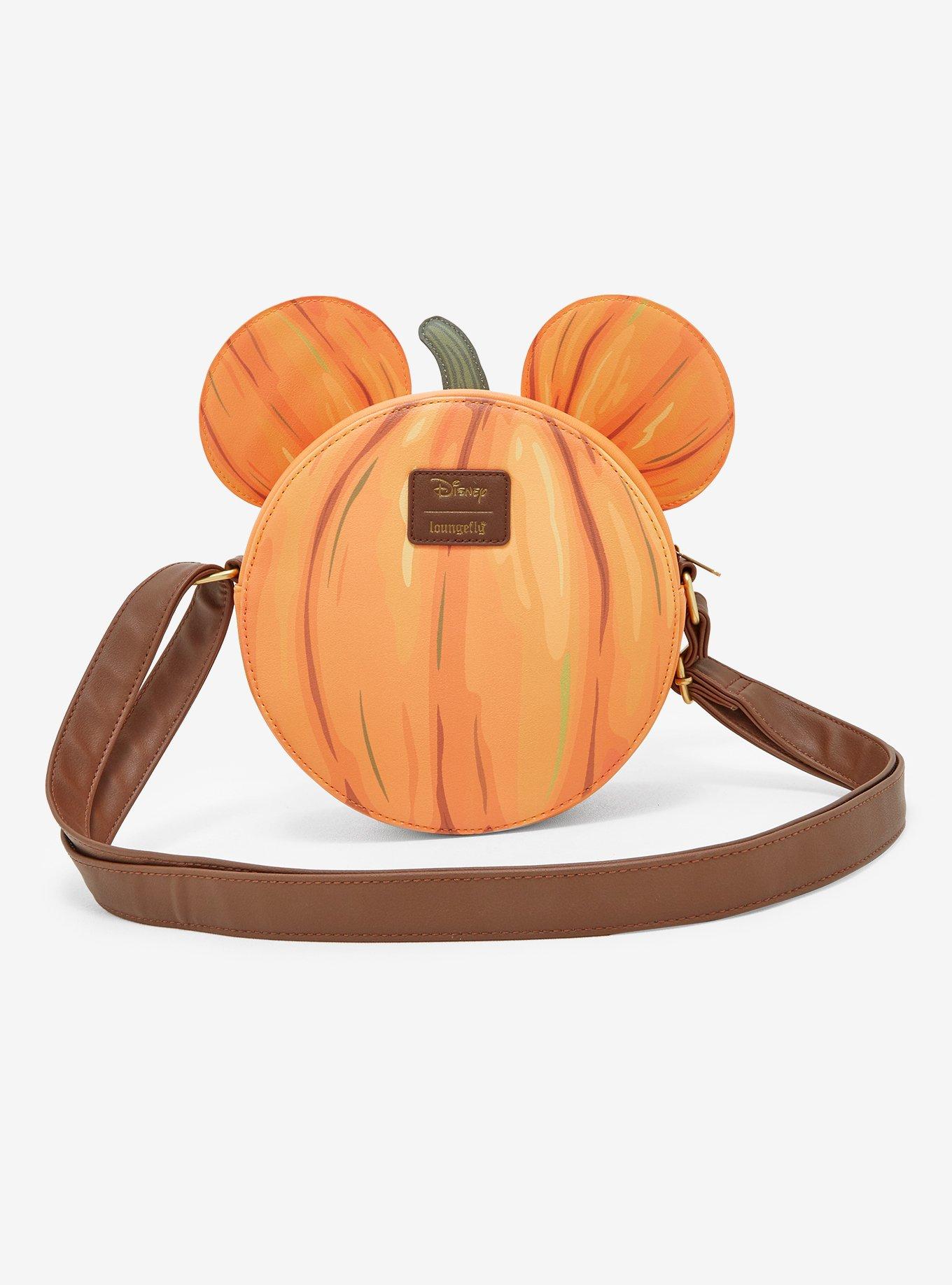 Loungefly Disney Minnie Mouse Pumpkin Crossbody Bag, , alternate - view 3