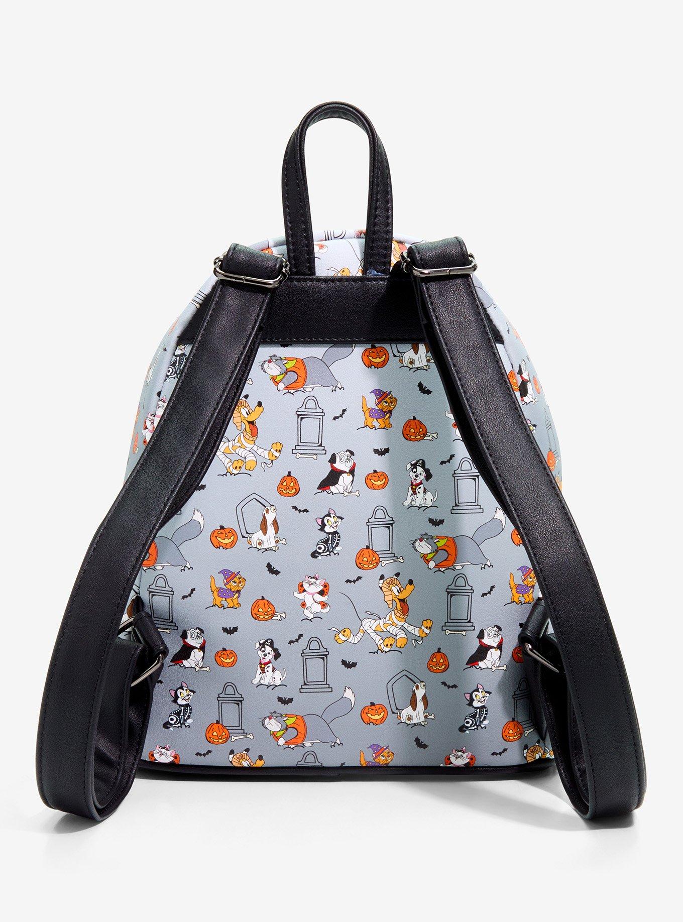 Loungefly Disney Cats & Dogs Halloween Mini Backpack, , alternate - view 3