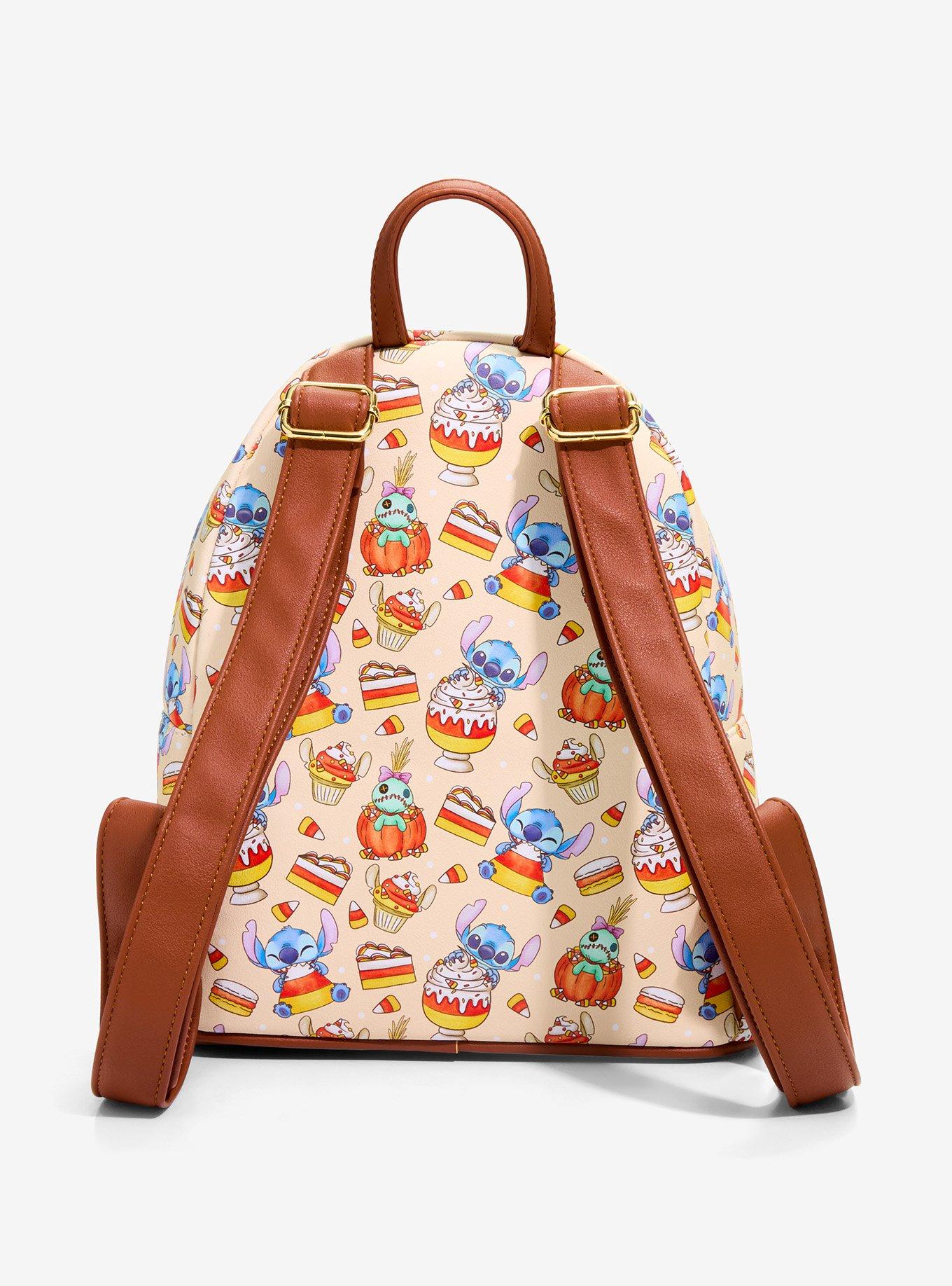 Loungefly Disney Stitch & Scrump Halloween Treats Mini Backpack, , alternate - view 3
