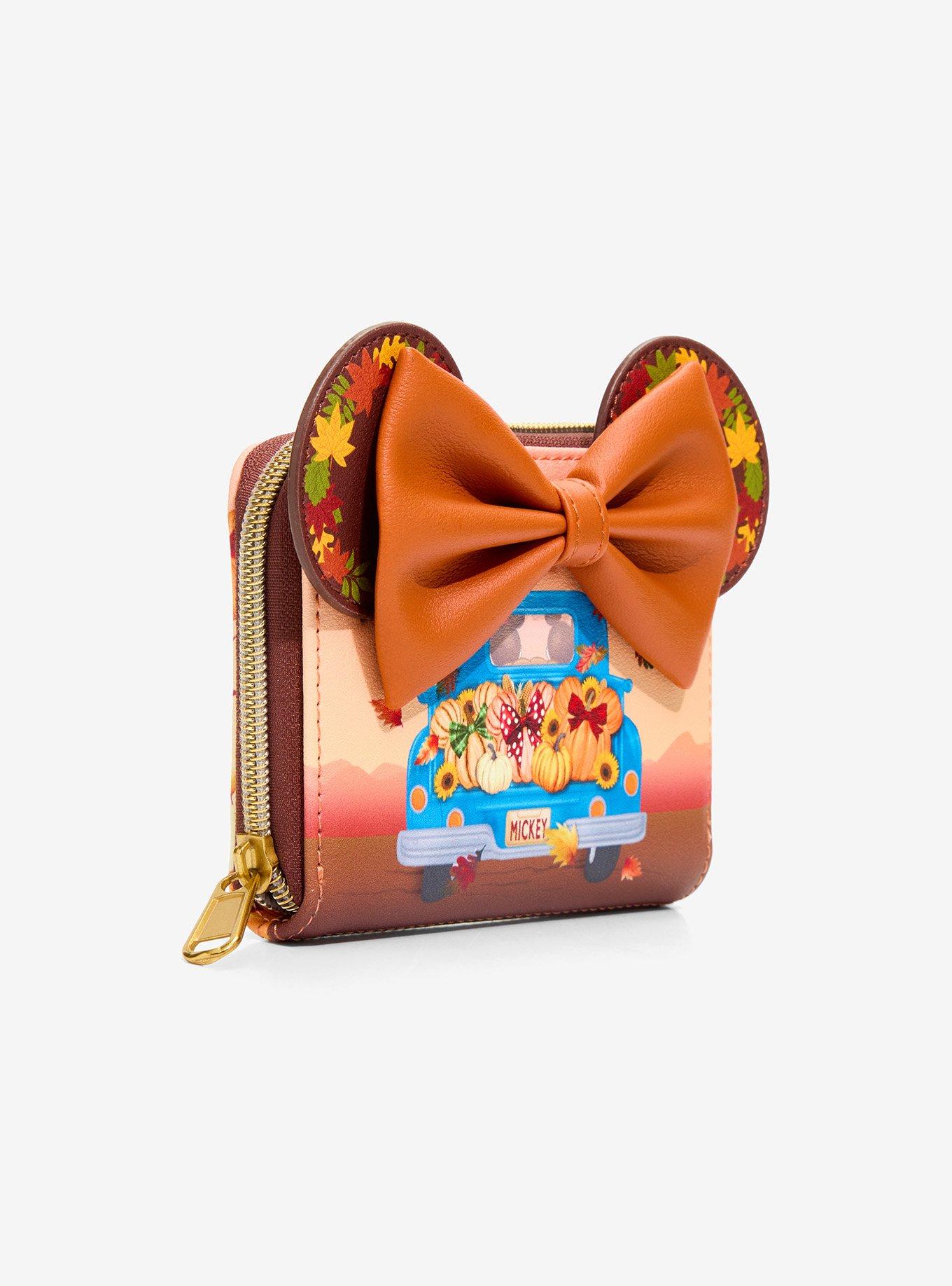 Loungefly Disney Fall Harvest Mini Wallet, , hi-res