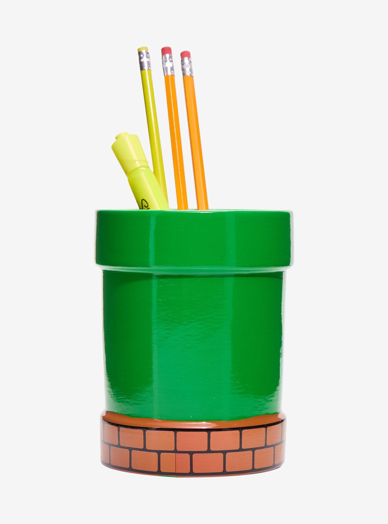 Super Mario Bros. Warp Pipe Pen & Plant Pot, , alternate