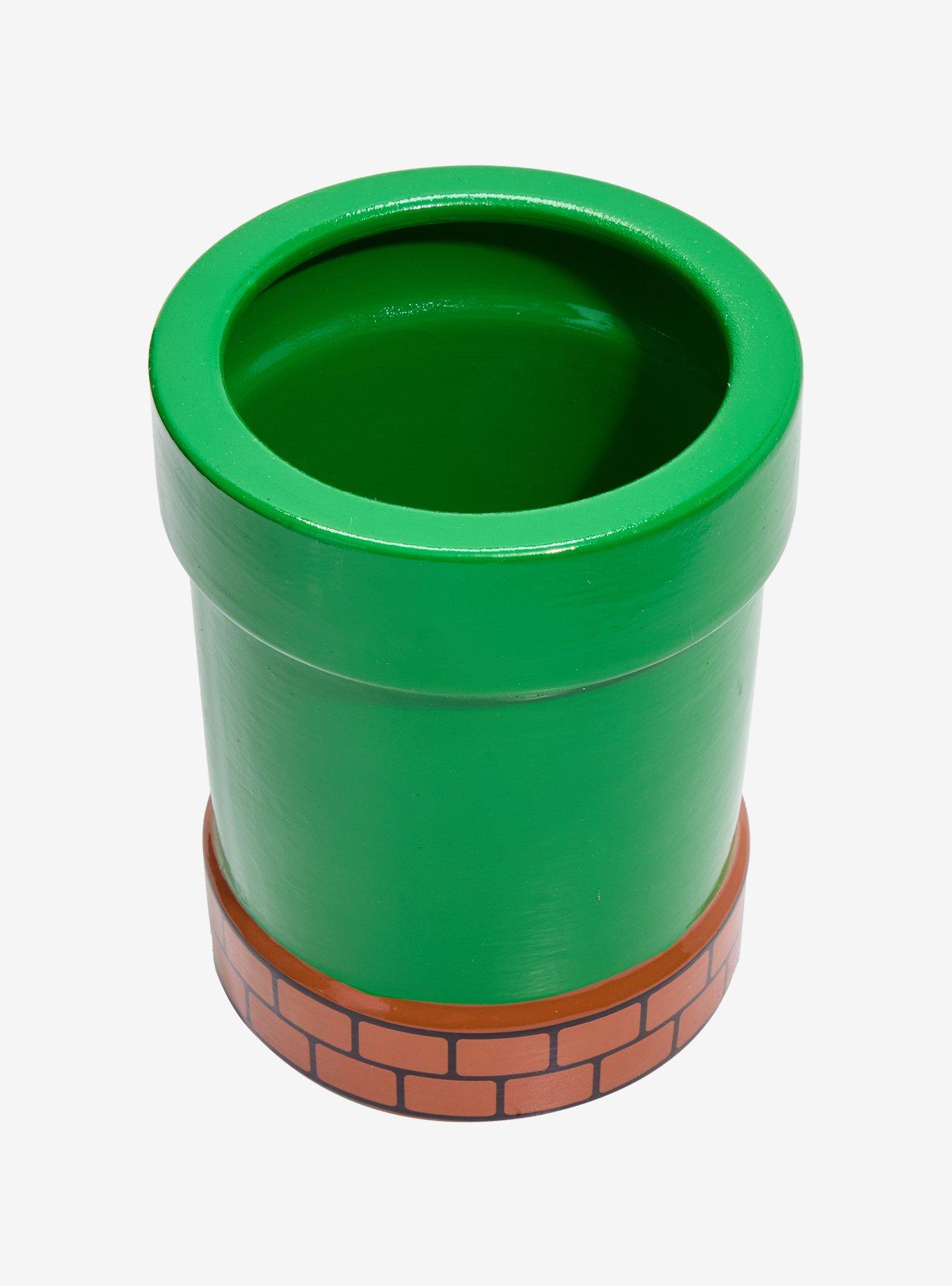Super Mario Bros. Warp Pipe Pen & Plant Pot, , alternate