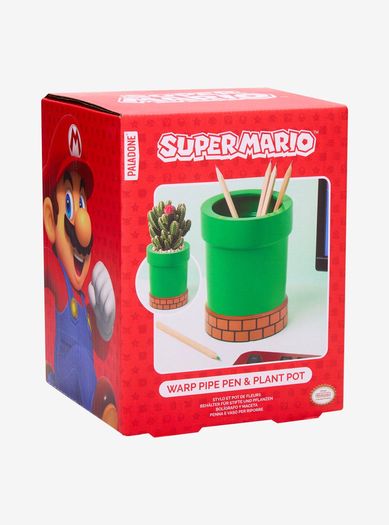 Super Mario Bros. Warp Pipe Pen & Plant Pot, , alternate