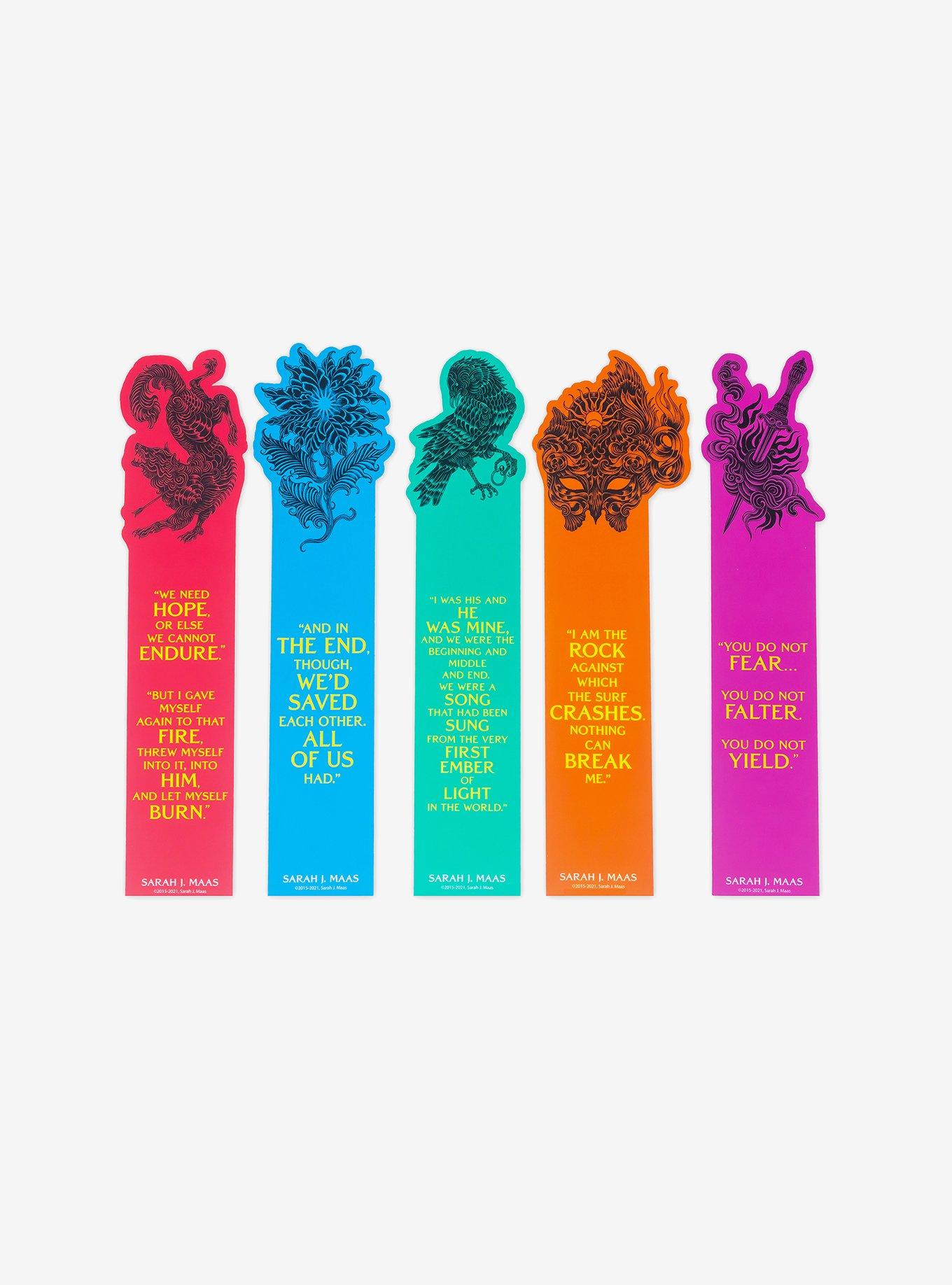 A Court Of Thorns And Roses Series Bookmark Set, , hi-res
