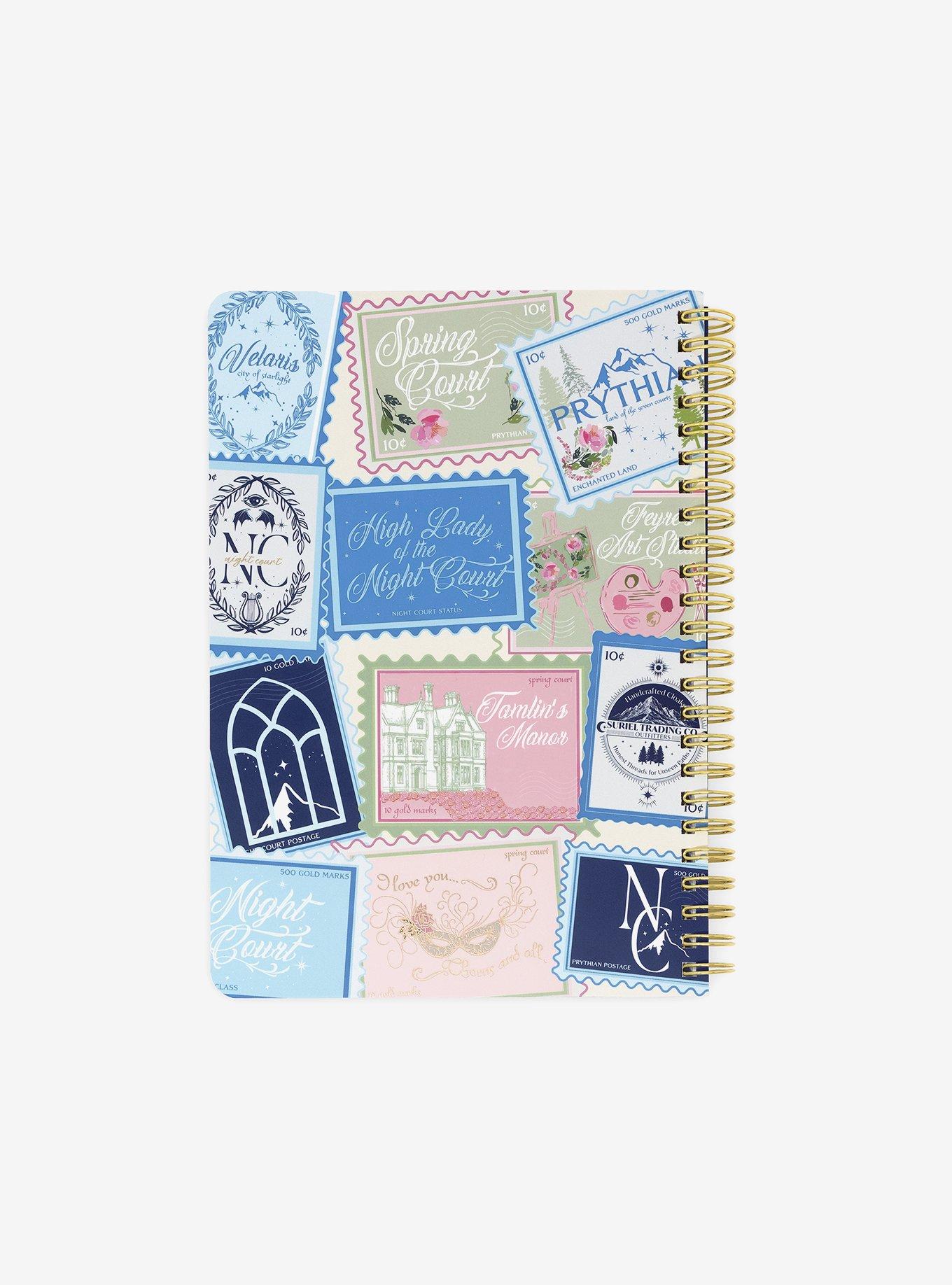 A Court Of Thorns And Roses Post Stamp Notebook, , alternate - view 3