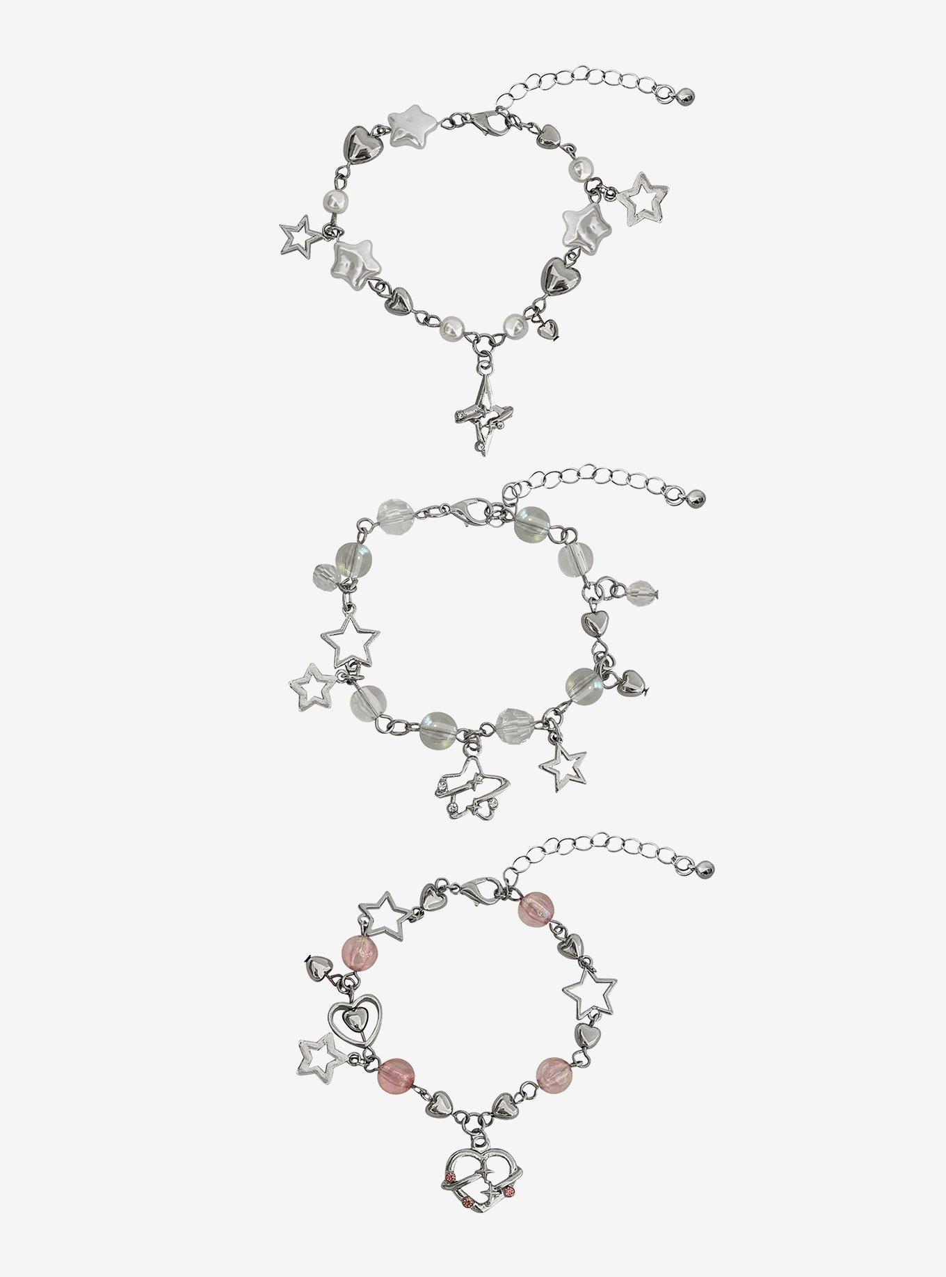 Sweet Society Celestial Chain Bracelet Set, , hi-res