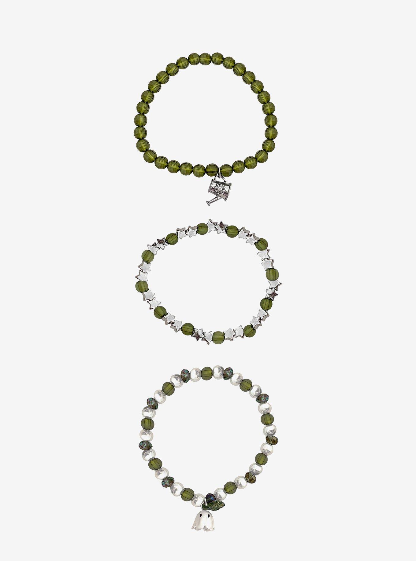 Thorn & Fable Ghost Bead Bracelet Set, , hi-res